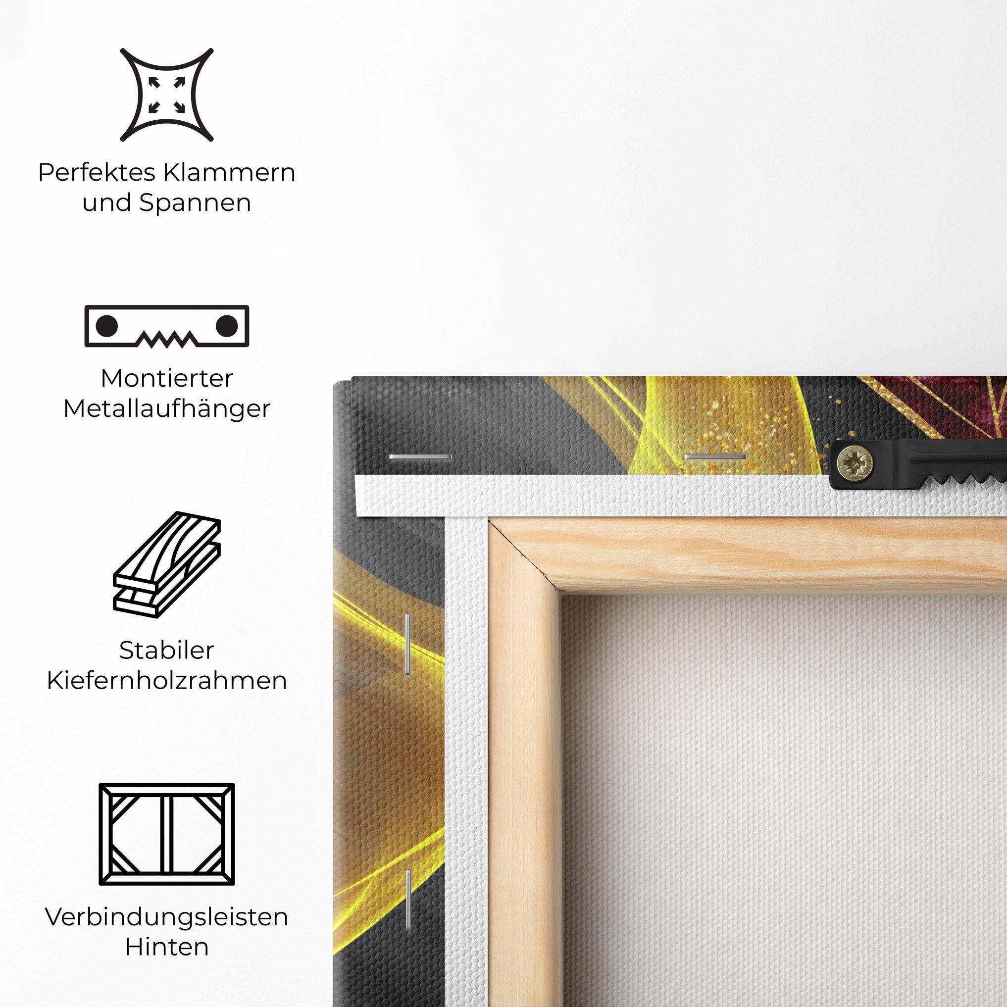 Golden Leaves Red mockup 5