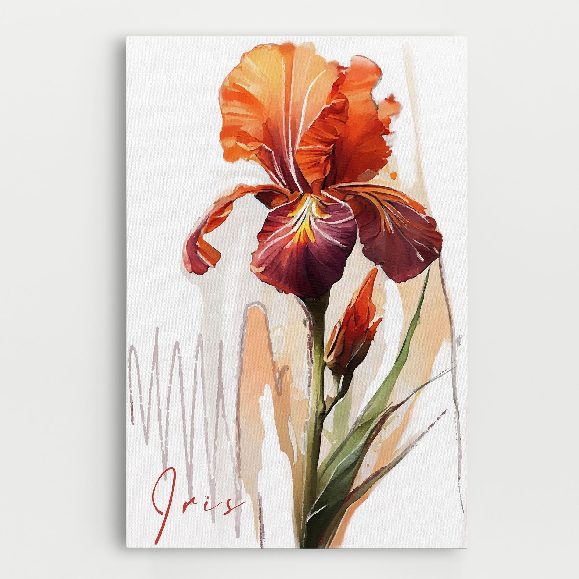 Orange Iris mockup 0
