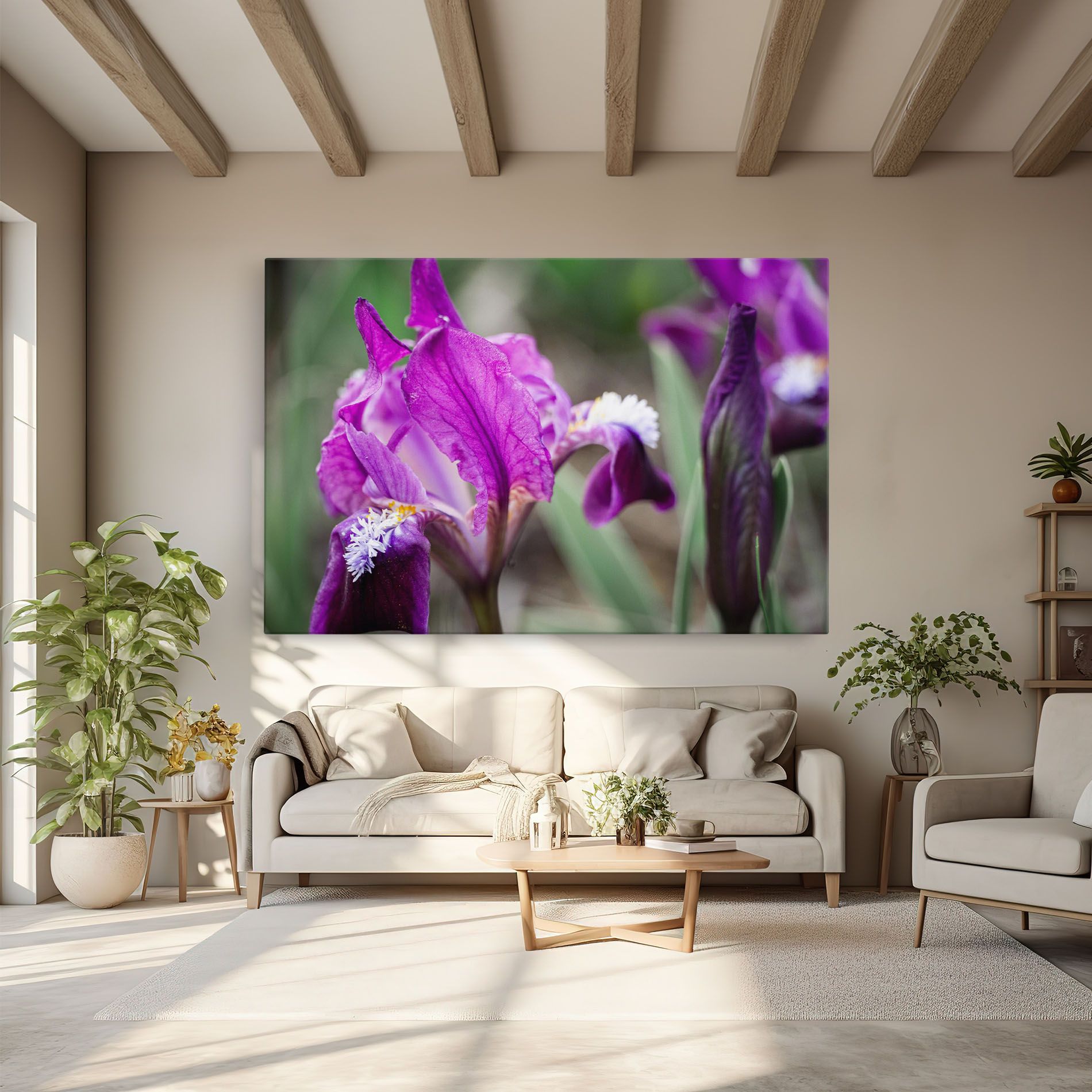 Dark Pink Iris mockup 6