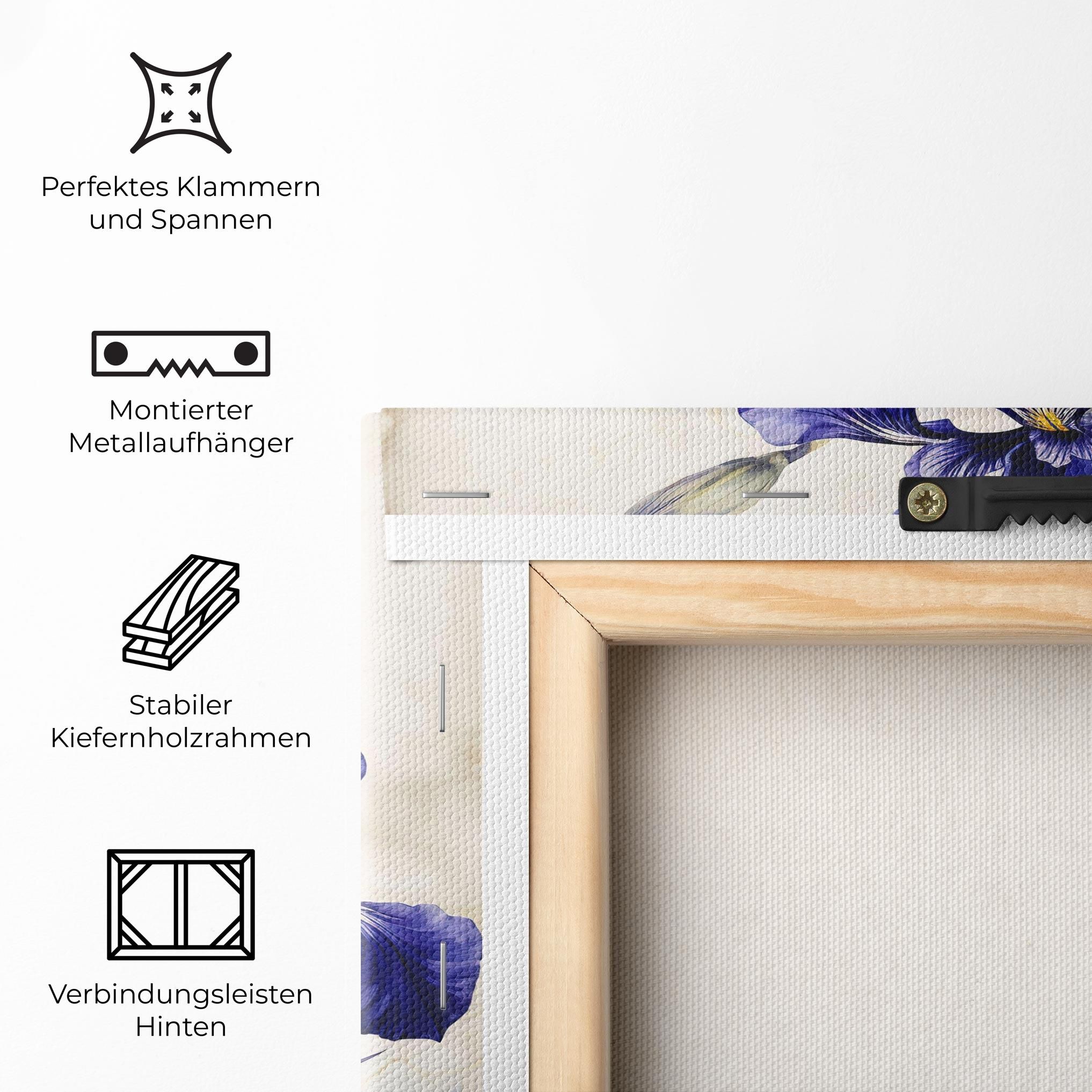 Irises Painting mockup 5