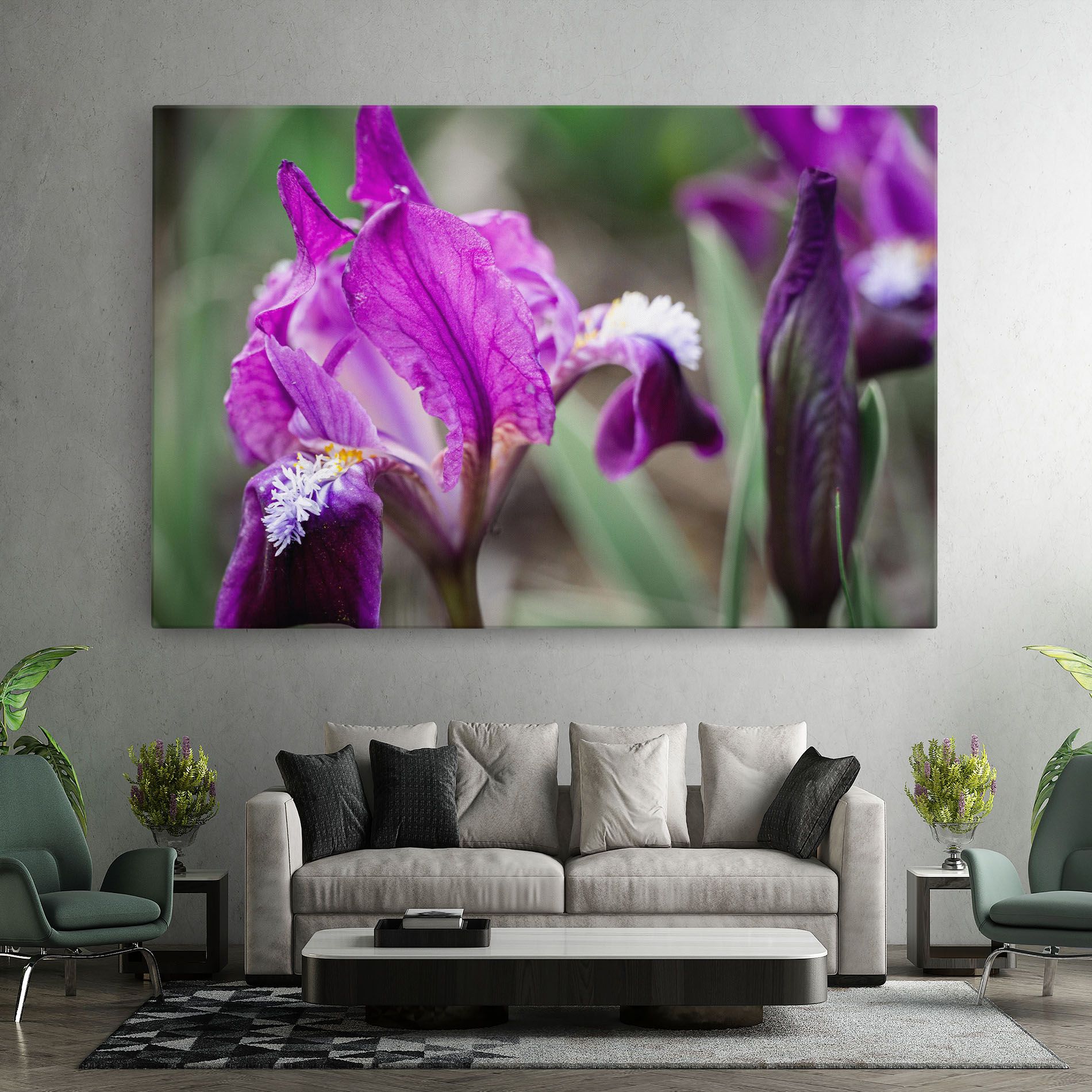 Dark Pink Iris mockup 7