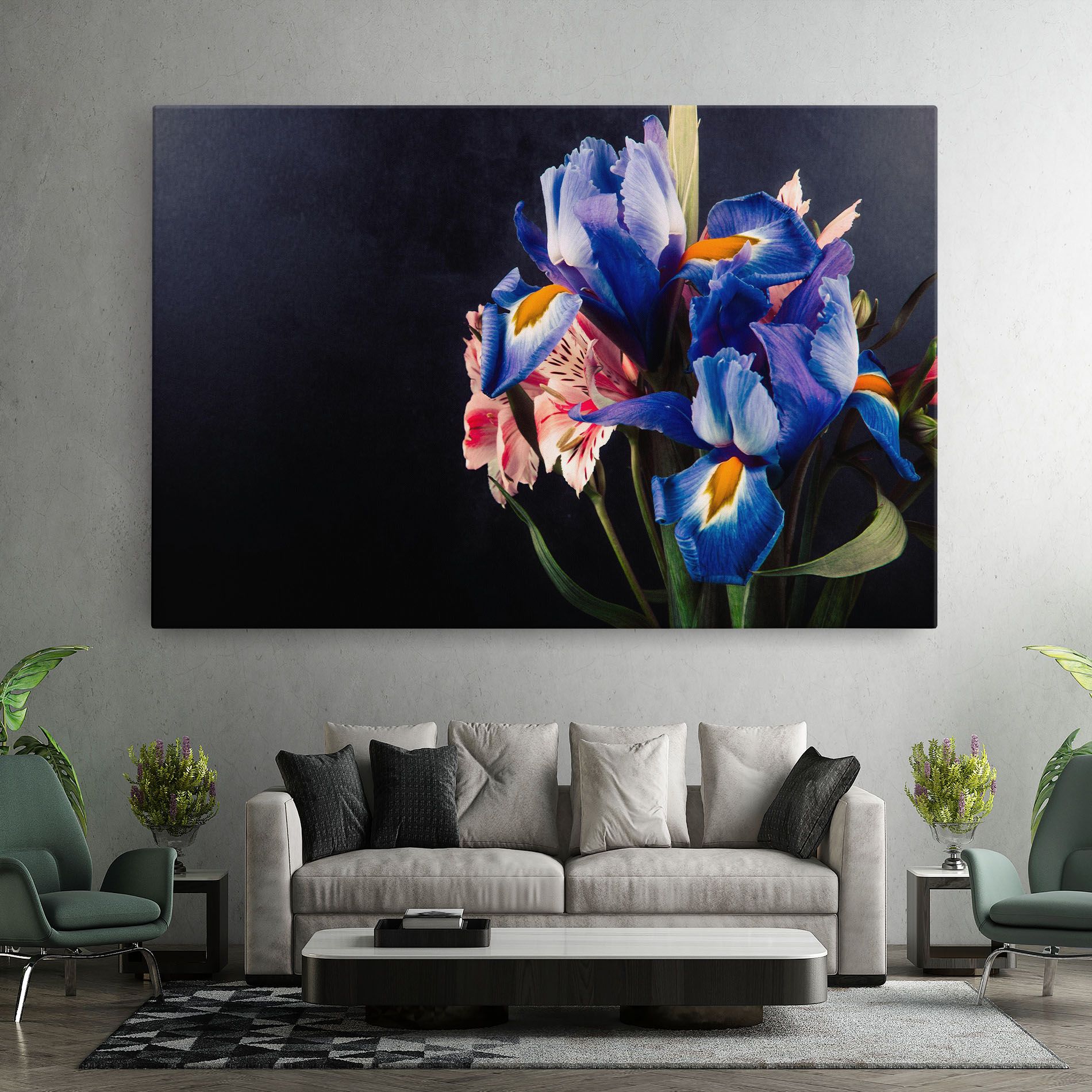 Iris Bouquet mockup 7