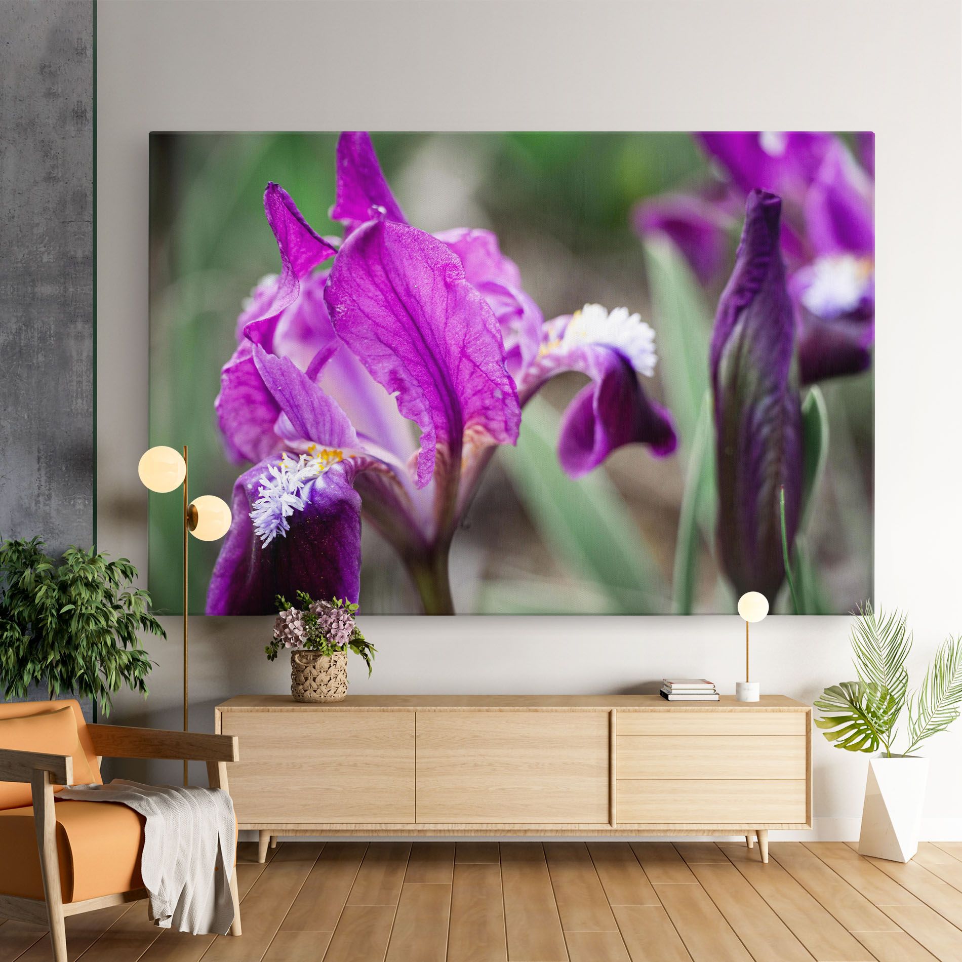 Dark Pink Iris mockup 9