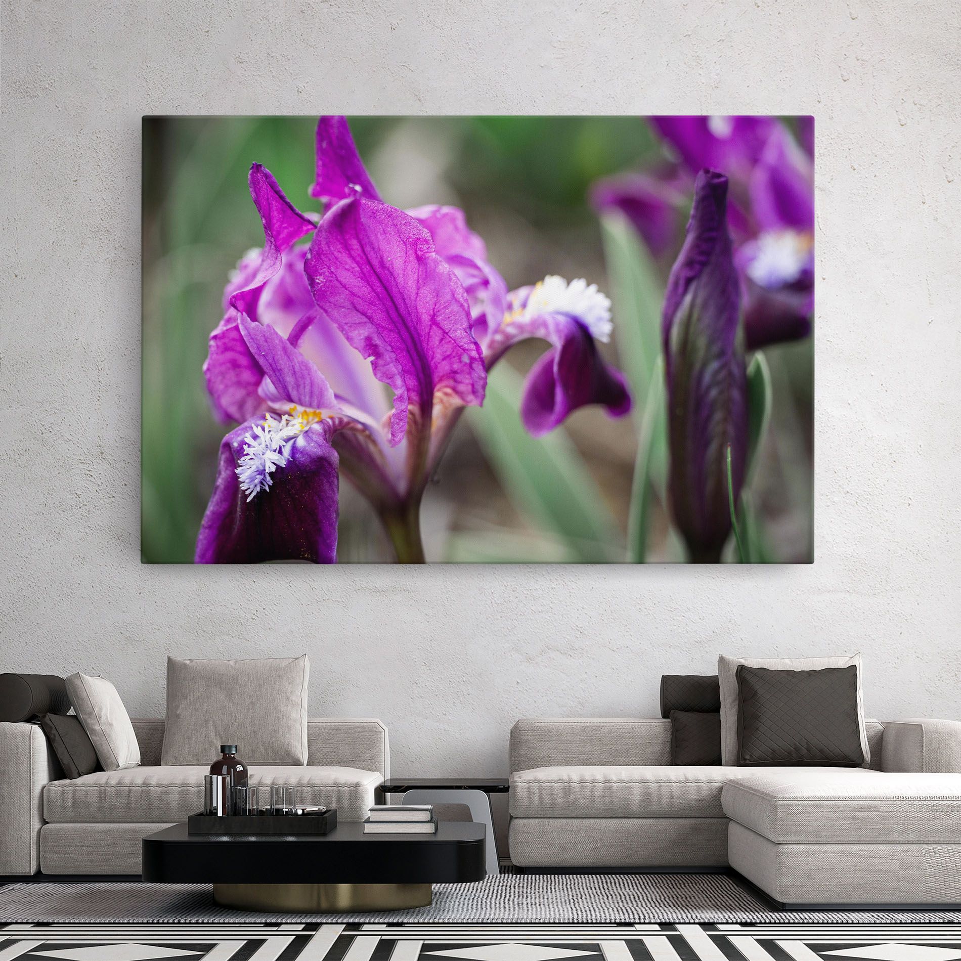 Dark Pink Iris mockup 2