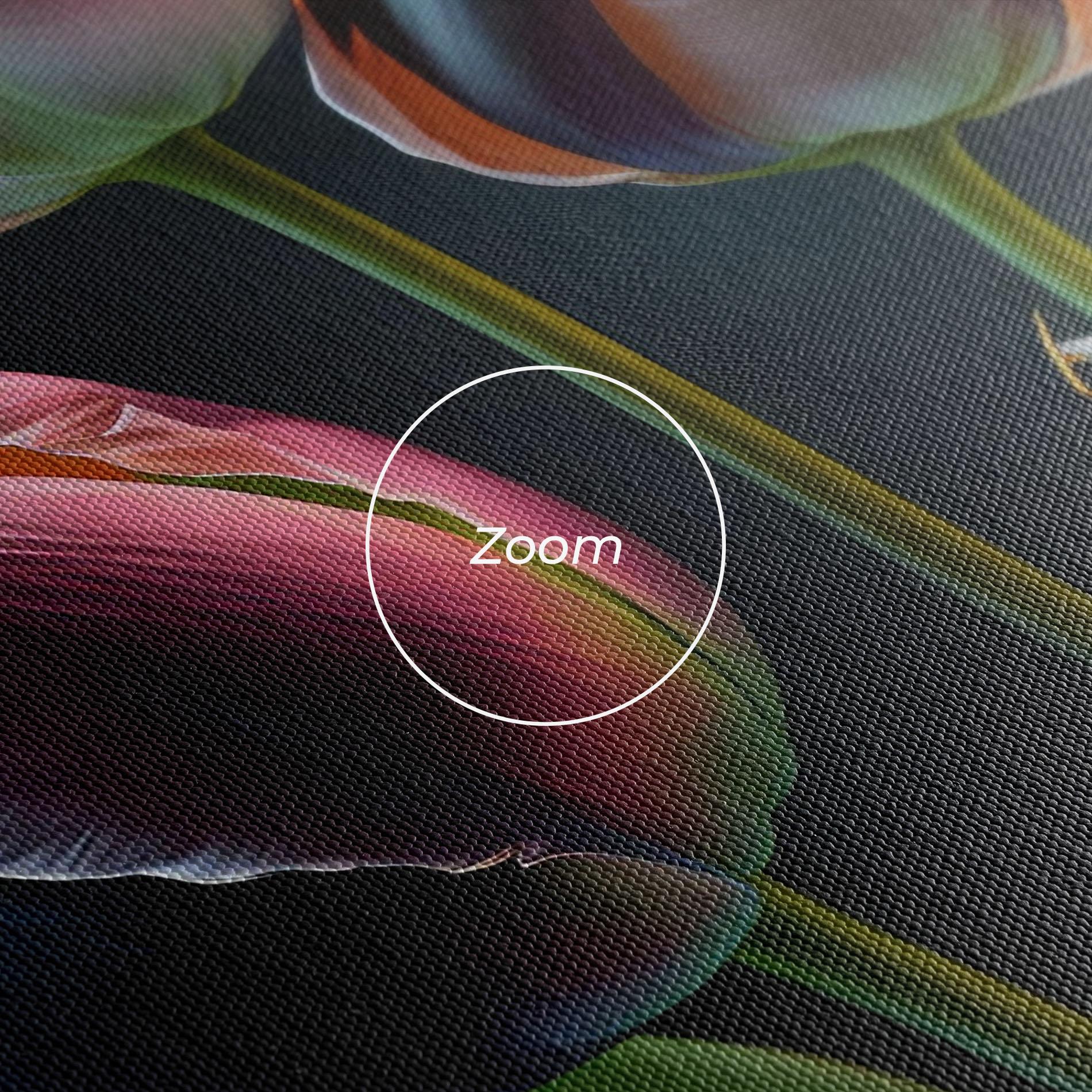 Leinwandbild Light Purple Tulips mockup 3