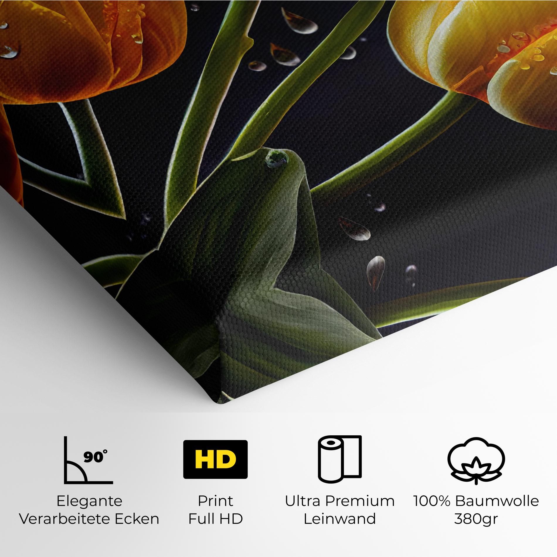 3 Yellow Tulips mockup 4