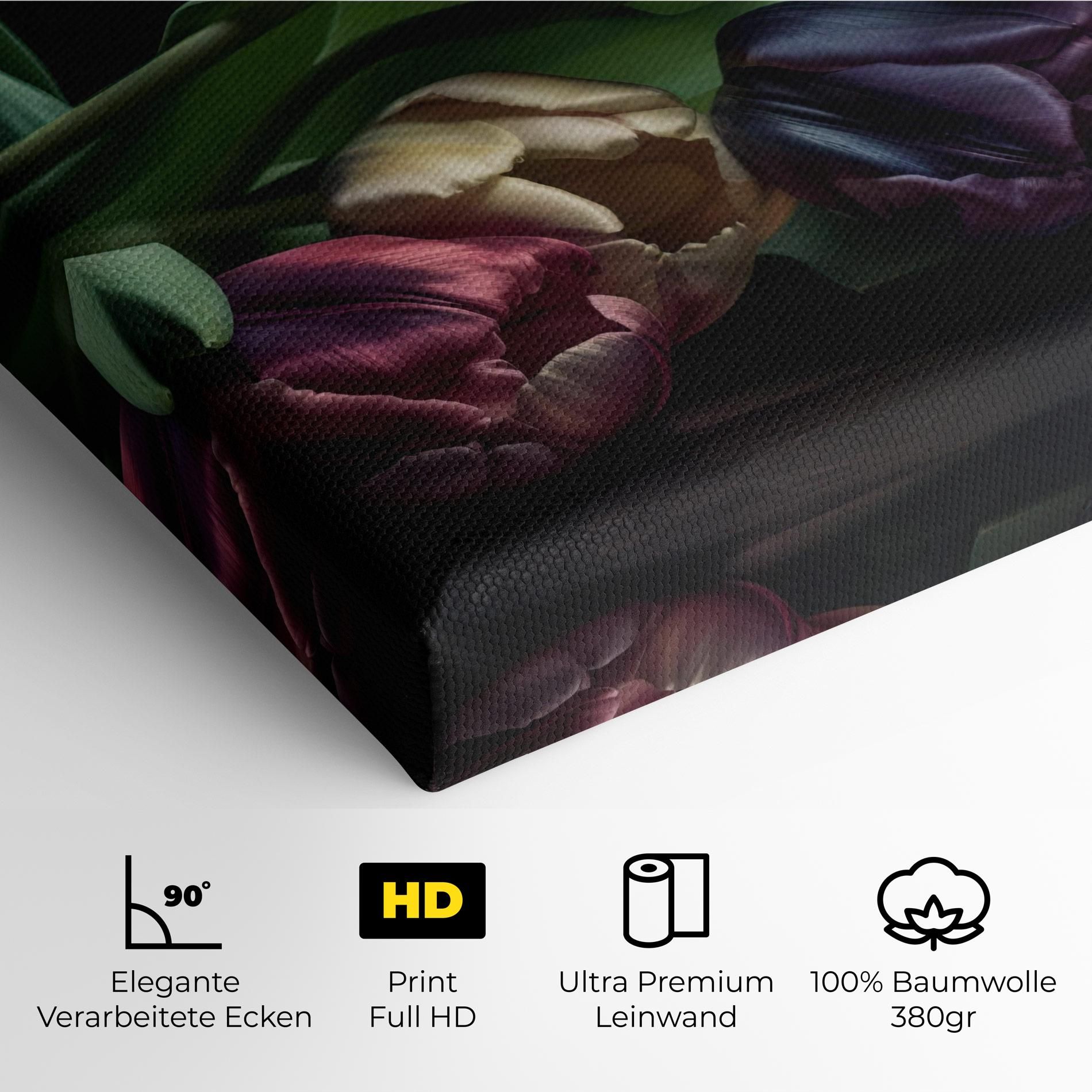 Dark Purple Tulip mockup 4