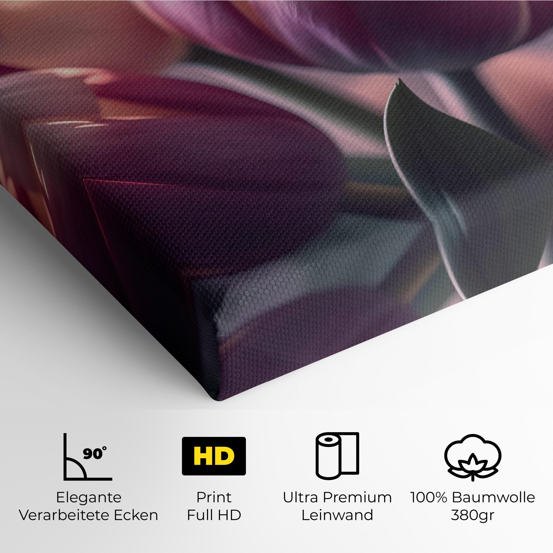 Leinwandbild Pastel Pink Tulips mockup 4