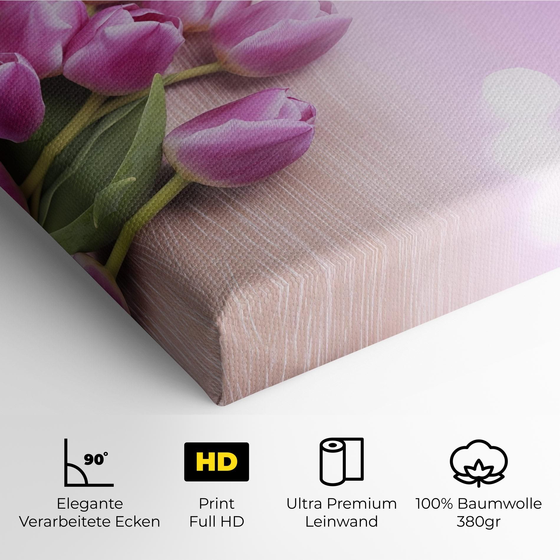 Pink Tulip Flowers mockup 4