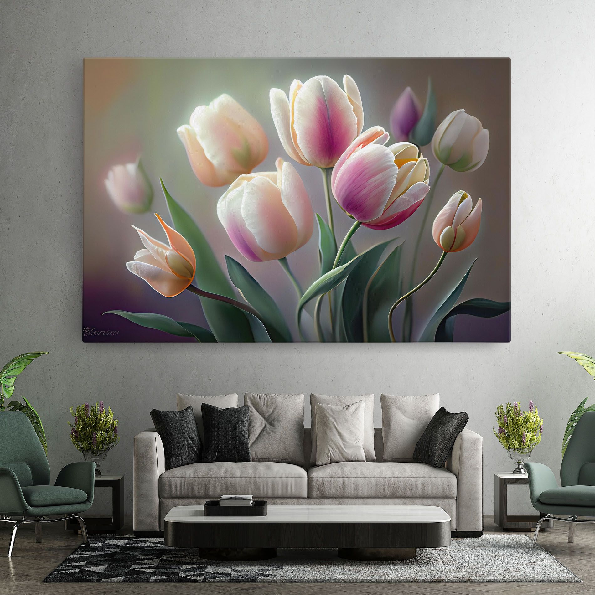 Pretty Tulips mockup 7