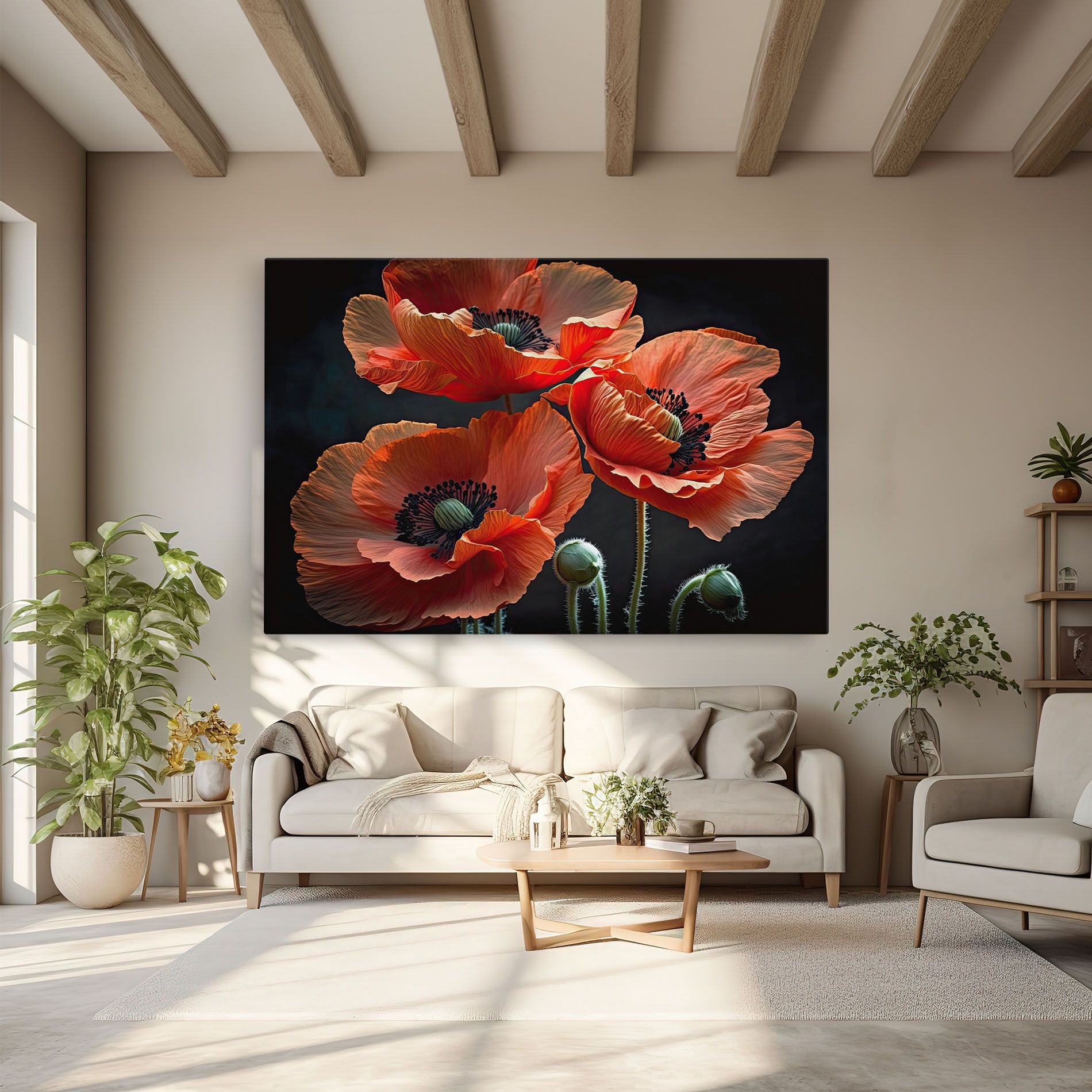 3 Poppies mockup 6