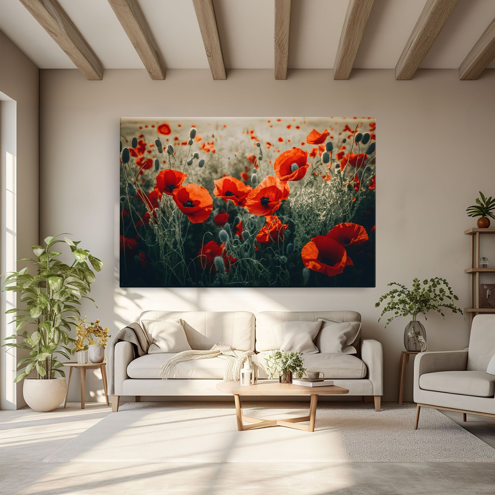 Poppy Grass Field mockup 6