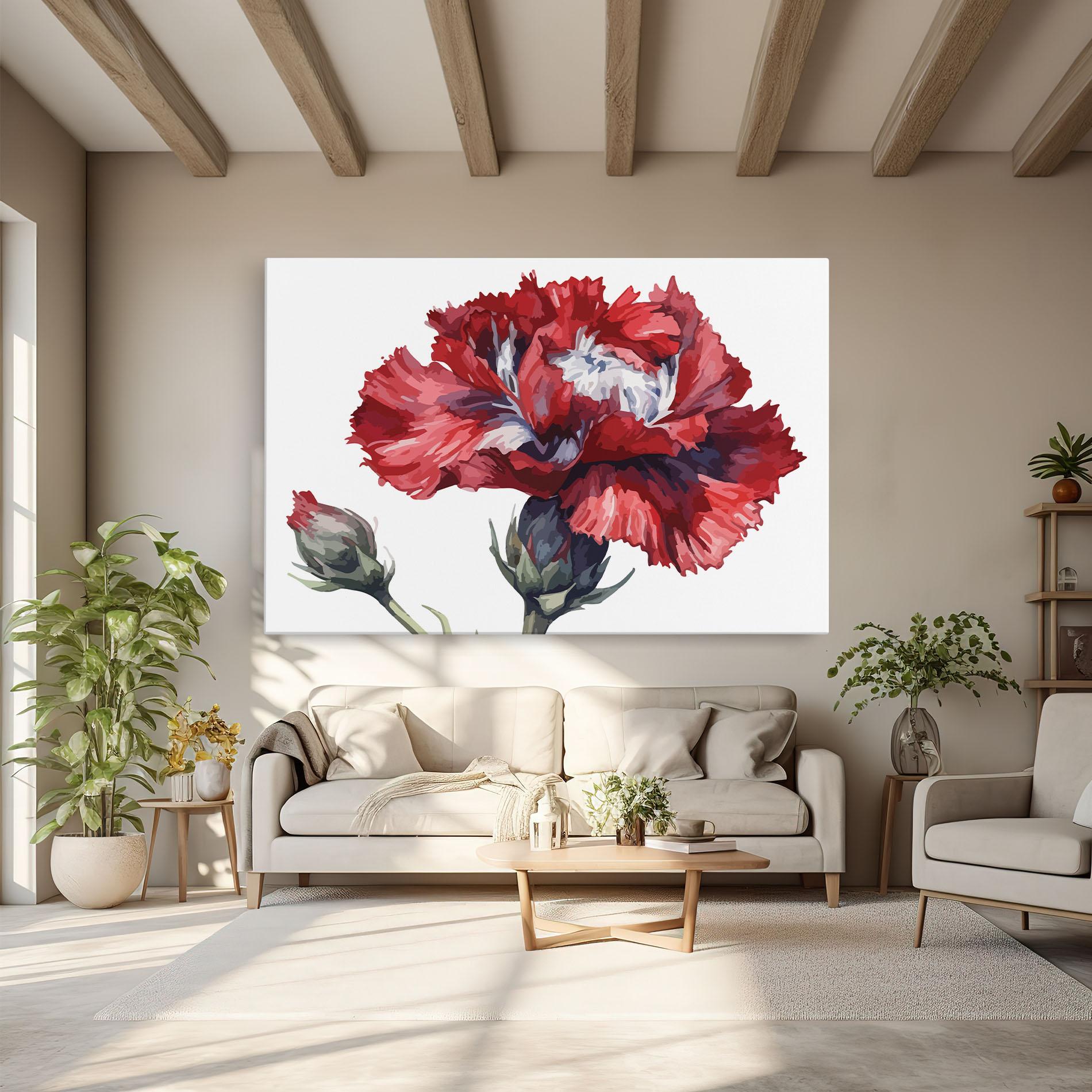 Leinwandbild Pretty Poppy mockup 6