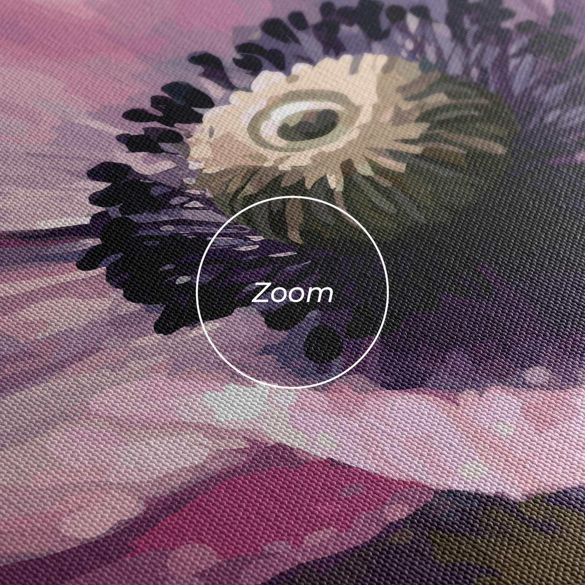 Leinwandbild Pretty Pink Poppy mockup 3