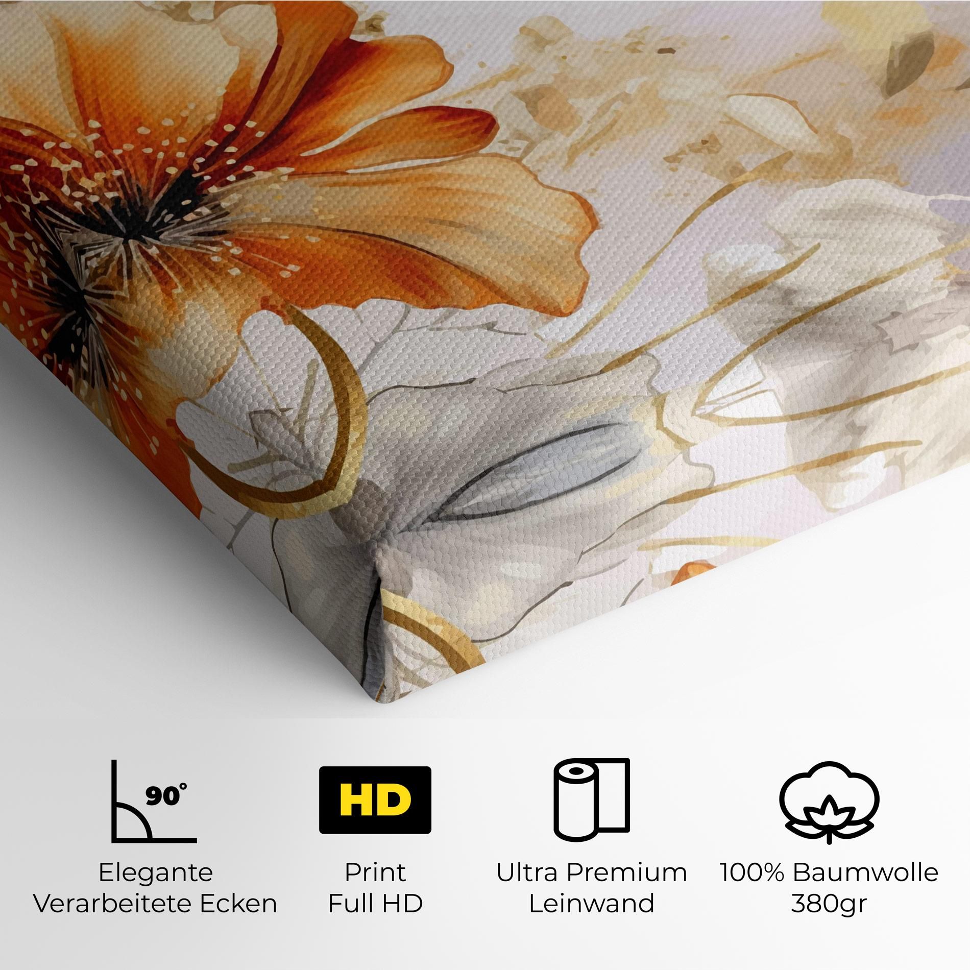 Gold Orange Poppy mockup 4