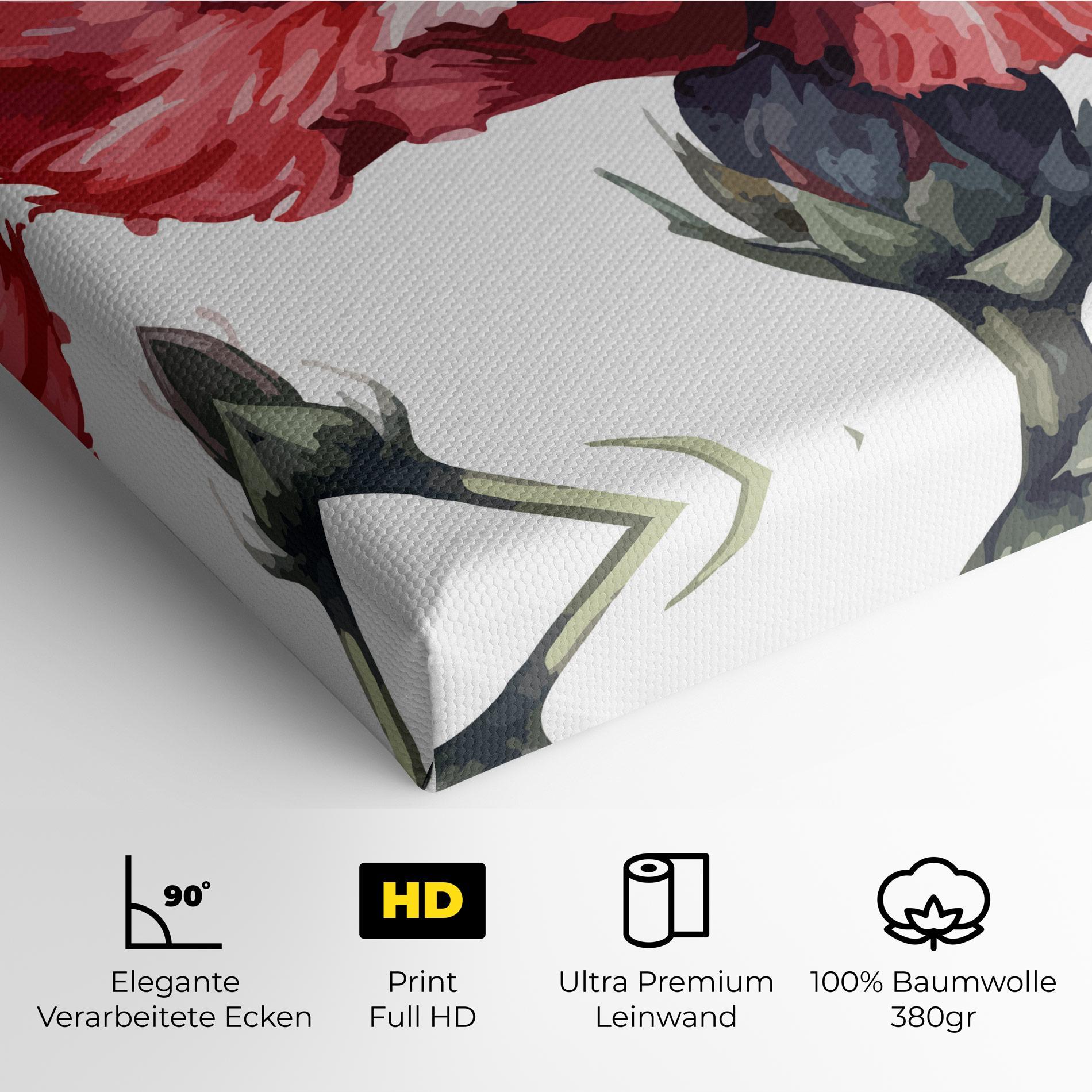 Leinwandbild Pretty Poppy mockup 4