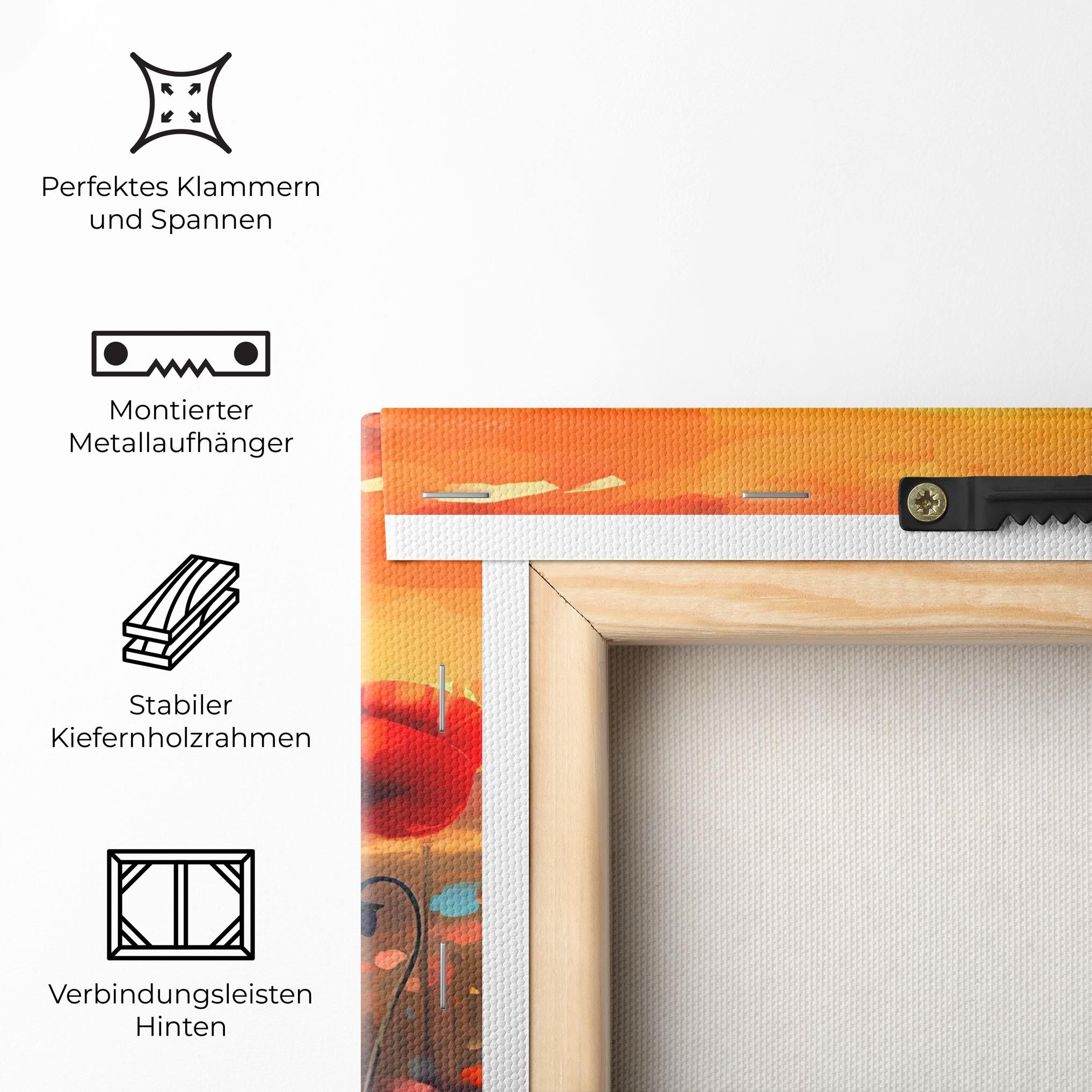 Sunrise Painting Poppies mockup 5