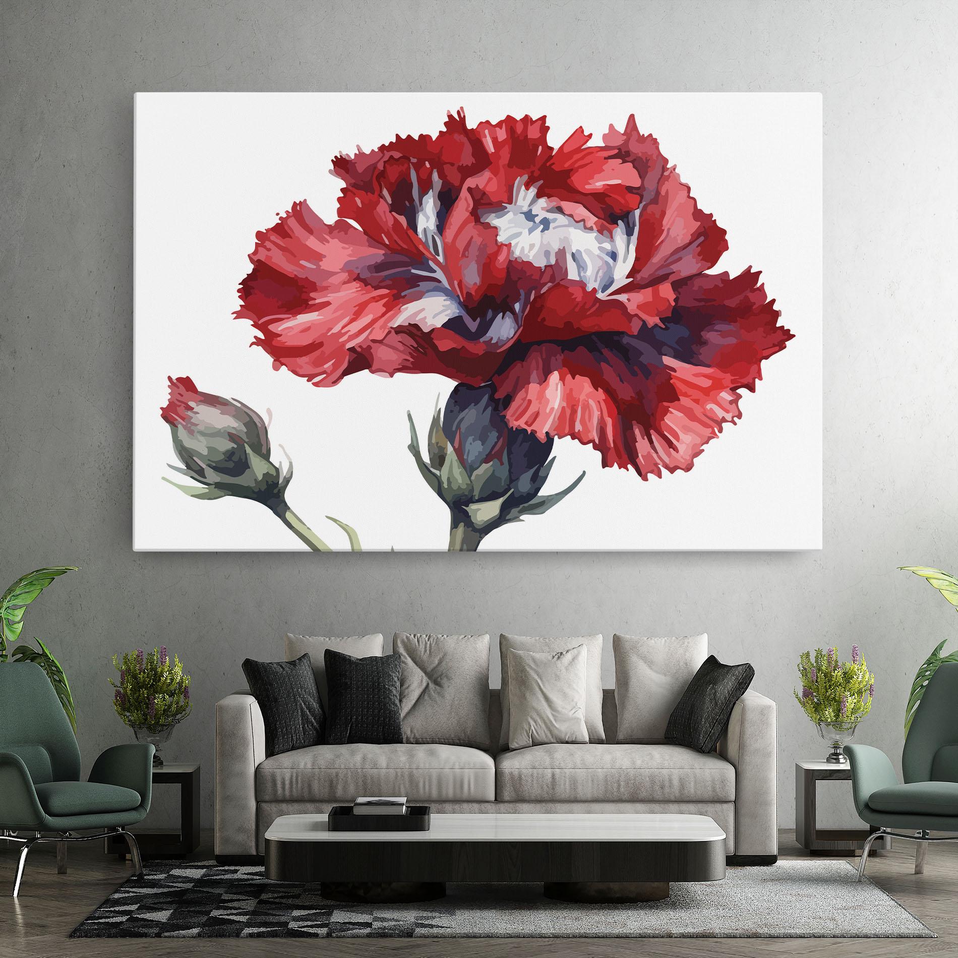 Leinwandbild Pretty Poppy mockup 7