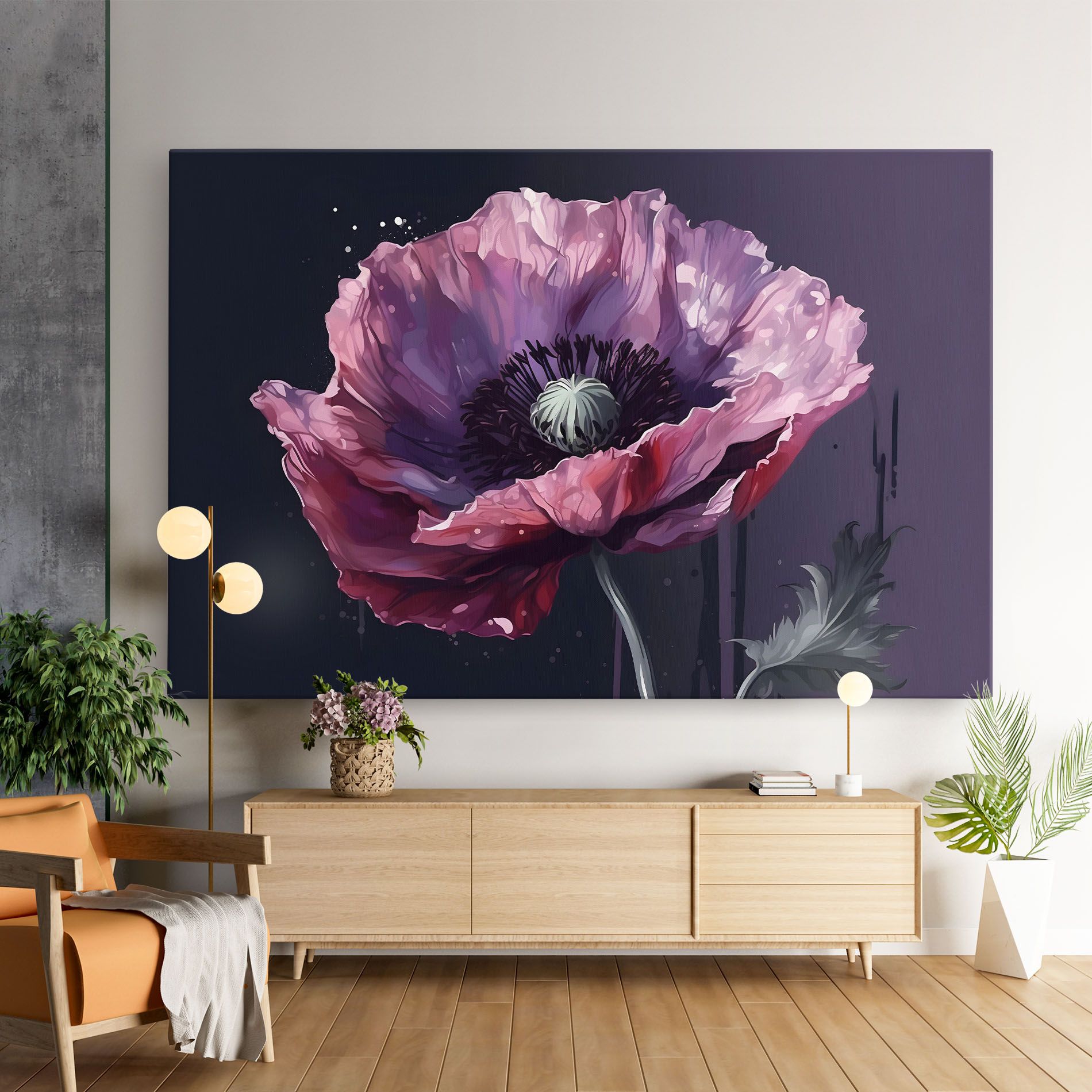 Light Purple Poppy mockup 9