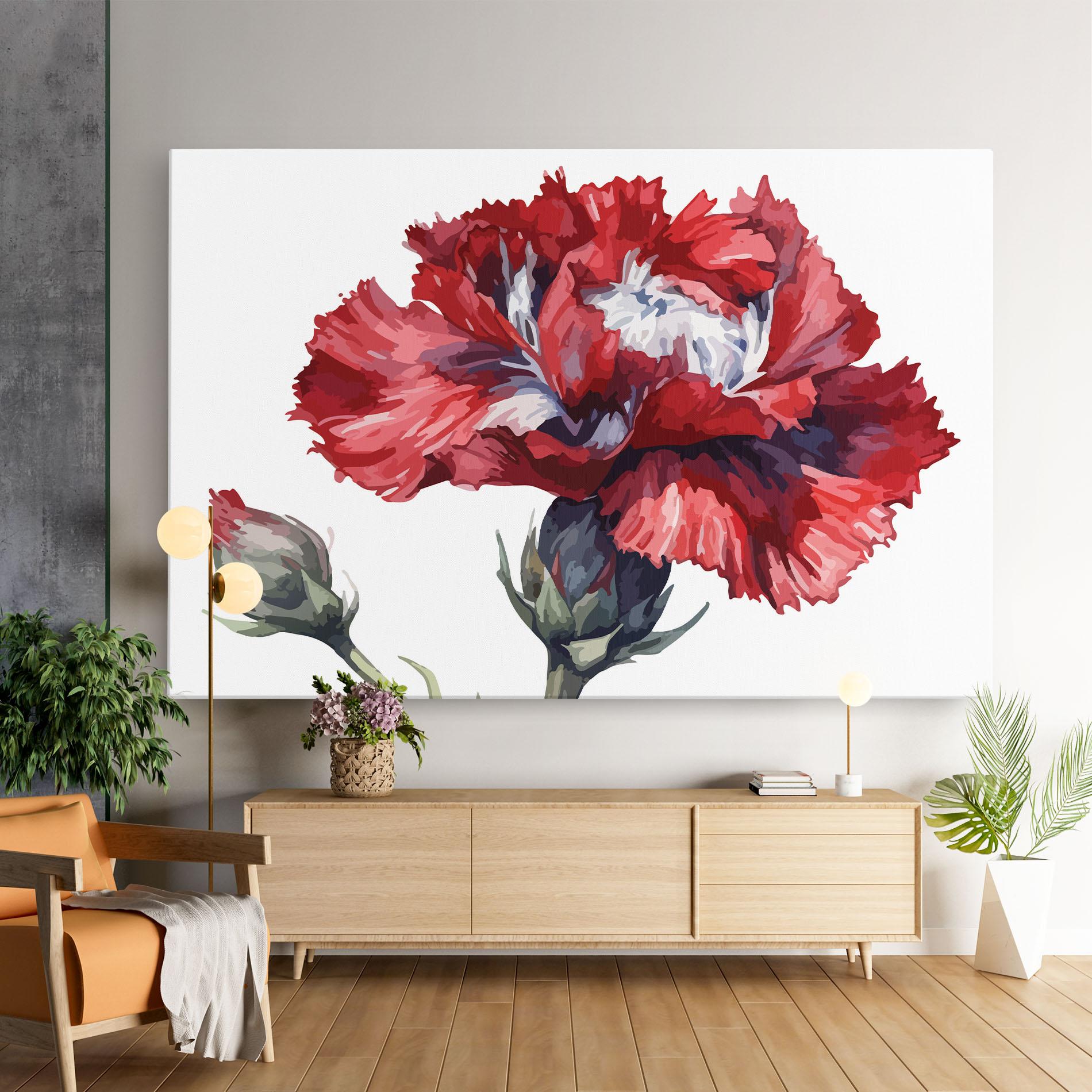 Leinwandbild Pretty Poppy mockup 9