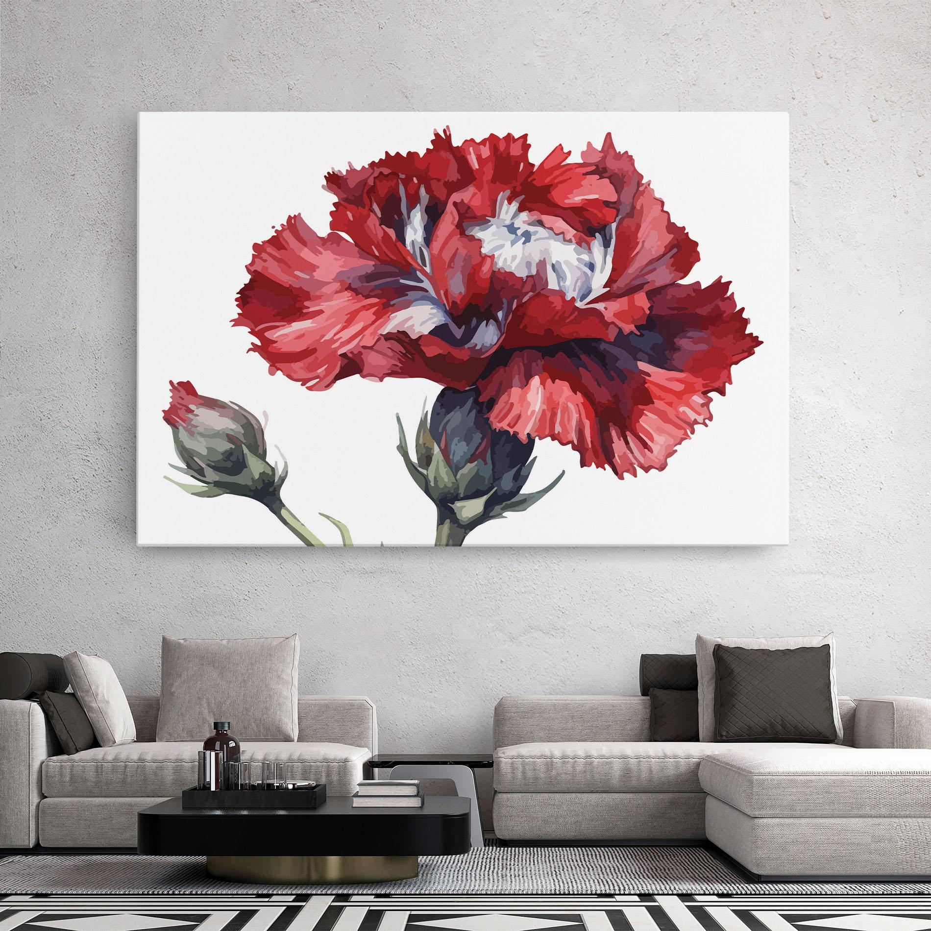 Leinwandbild Pretty Poppy mockup 2