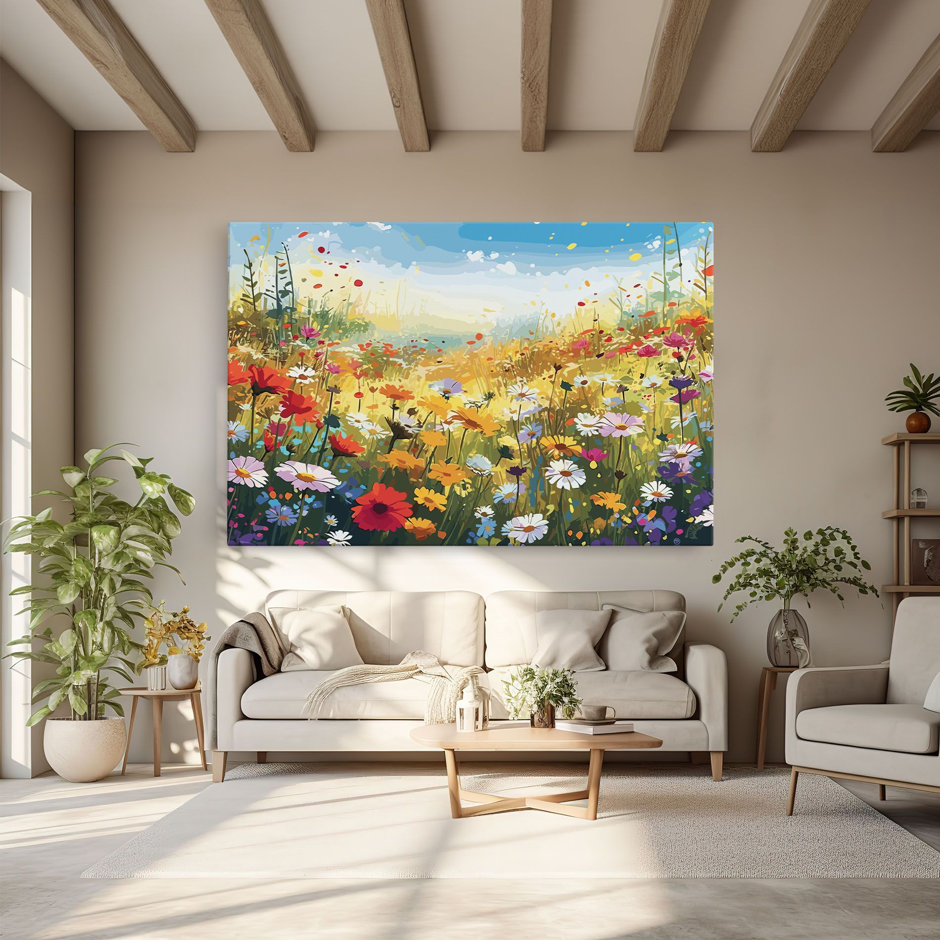 Colorful Daisy Mix mockup 6