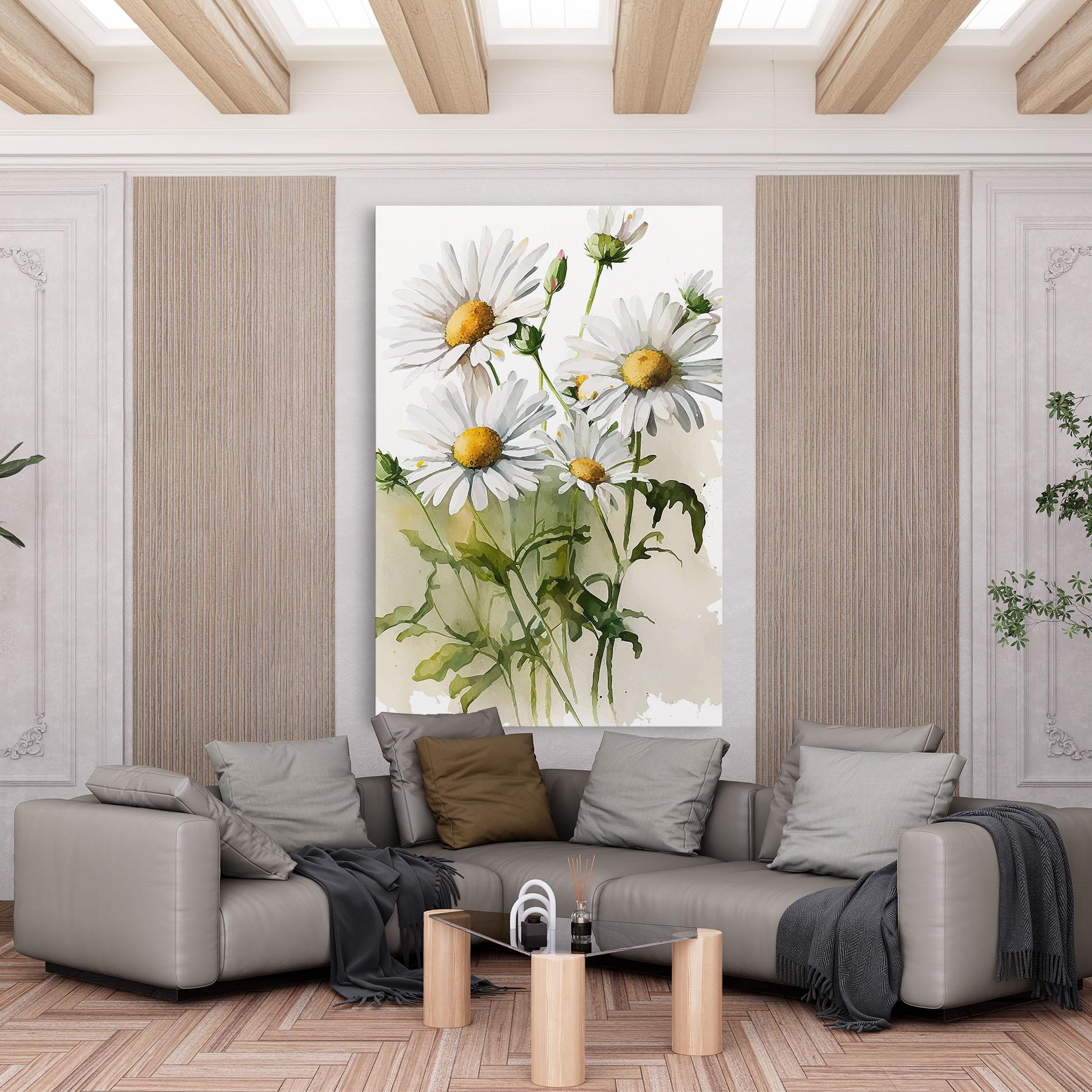 Leinwandbild Painted Daisy mockup 6