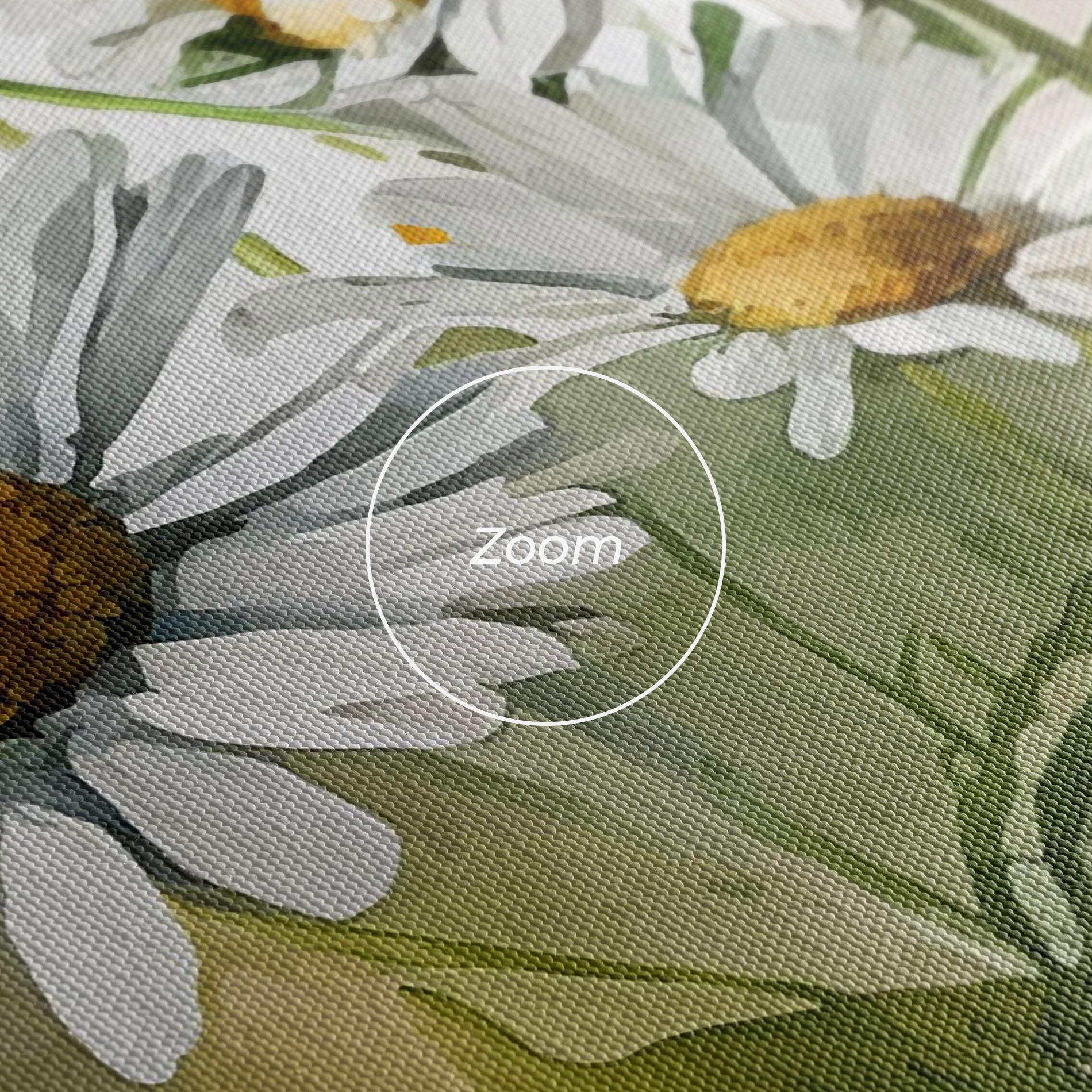 Leinwandbild Painted Daisy mockup 3