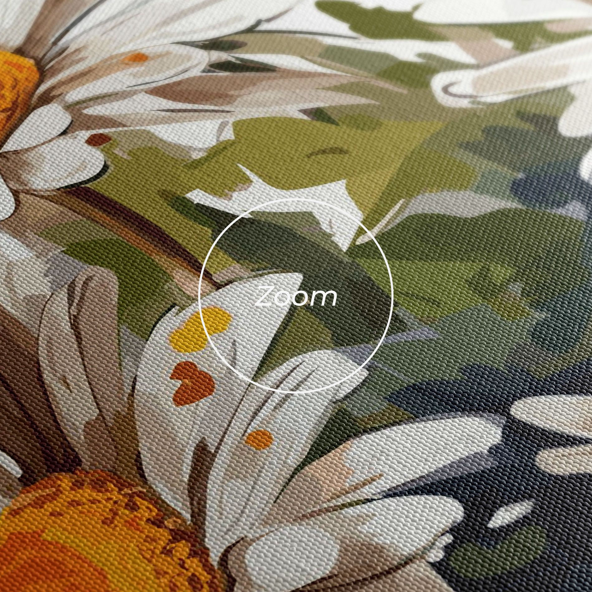White Beautiful Daisy mockup 3