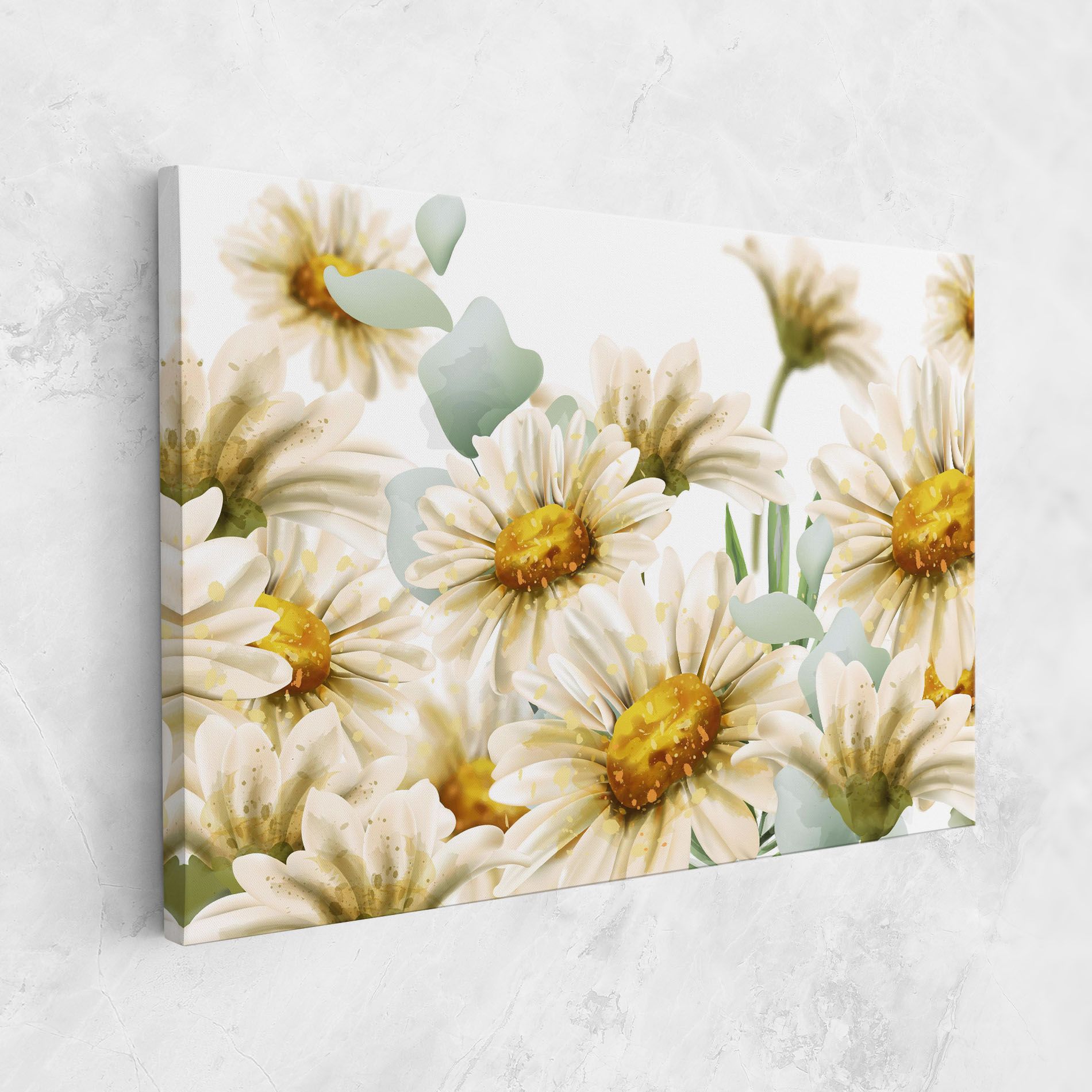 Beautiful Daisy Art mockup 1