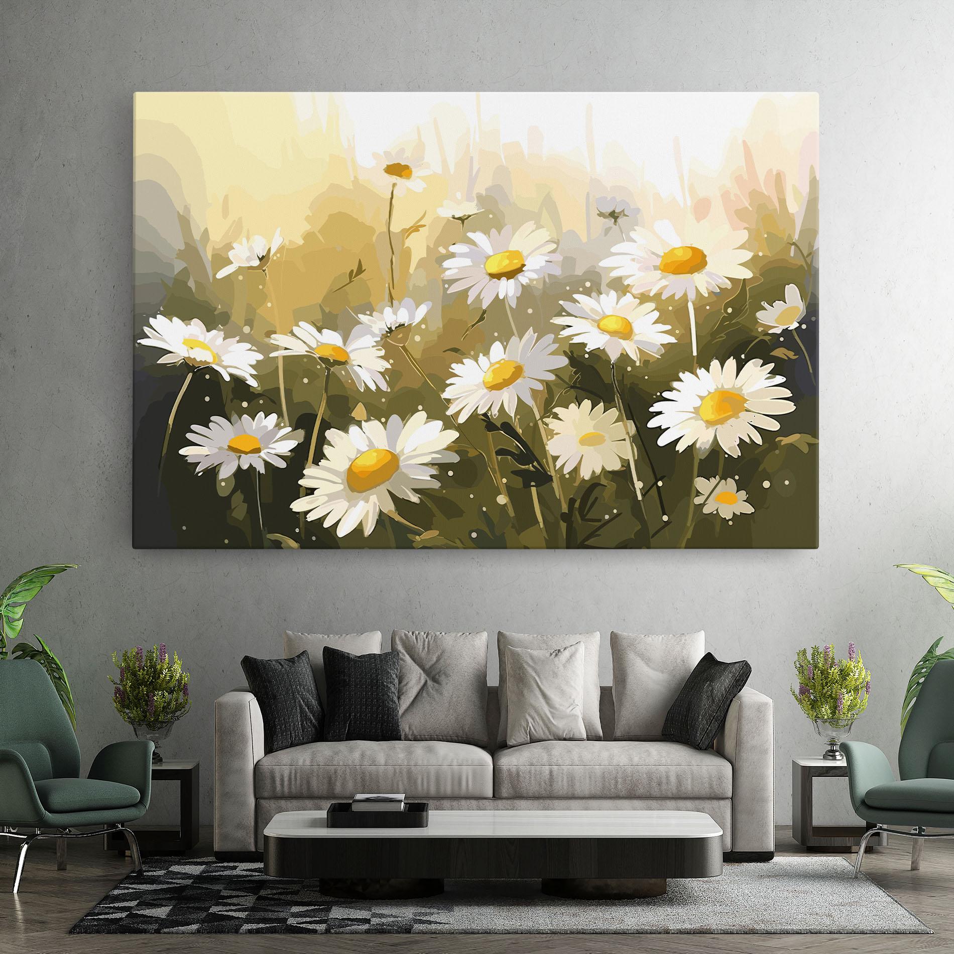 Leinwandbild Daily Daisy mockup 7