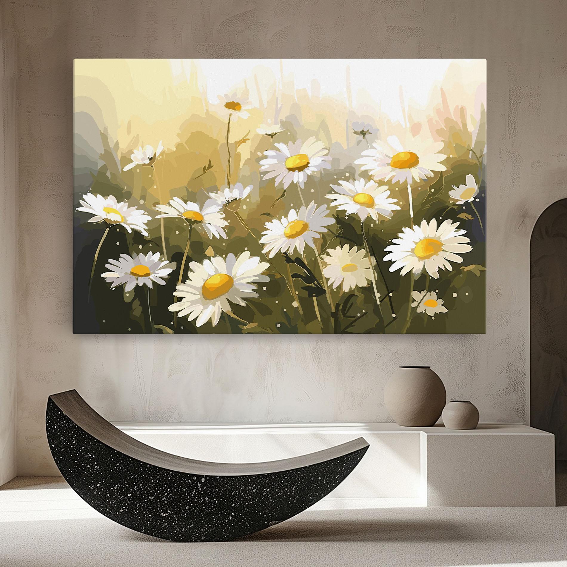 Leinwandbild Daily Daisy mockup 8