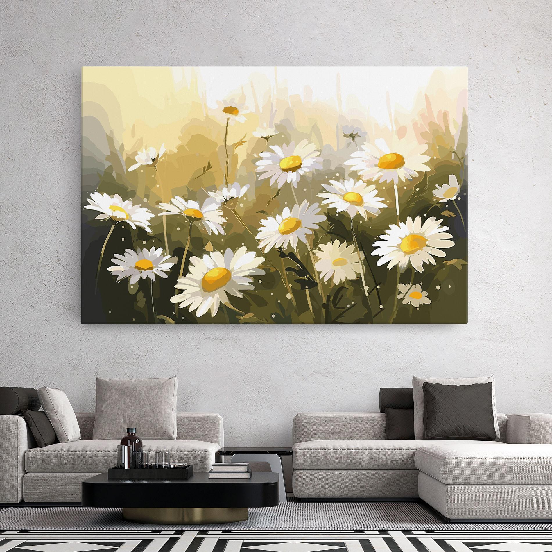 Leinwandbild Daily Daisy mockup 2