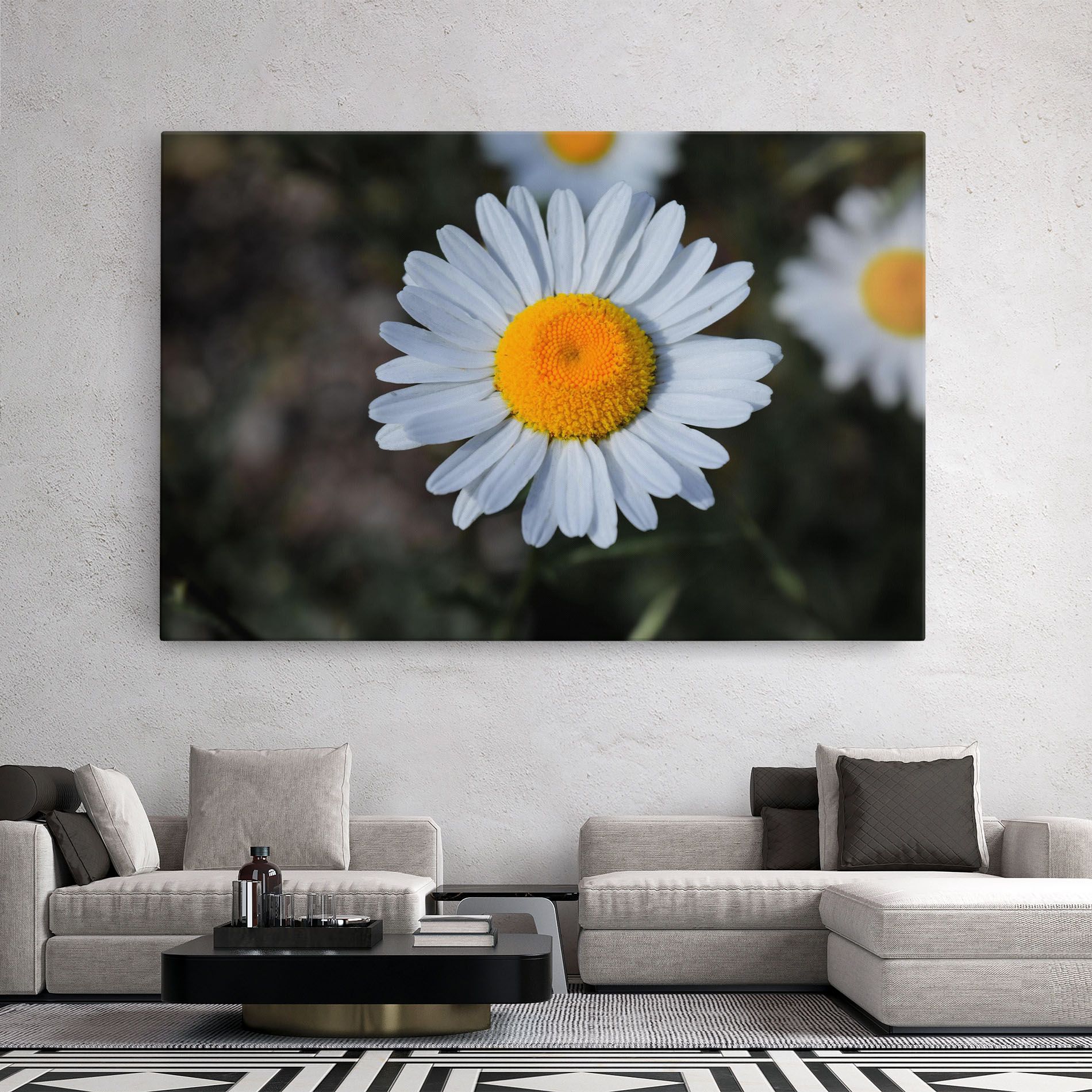 Strong Yellow Daisy mockup 2