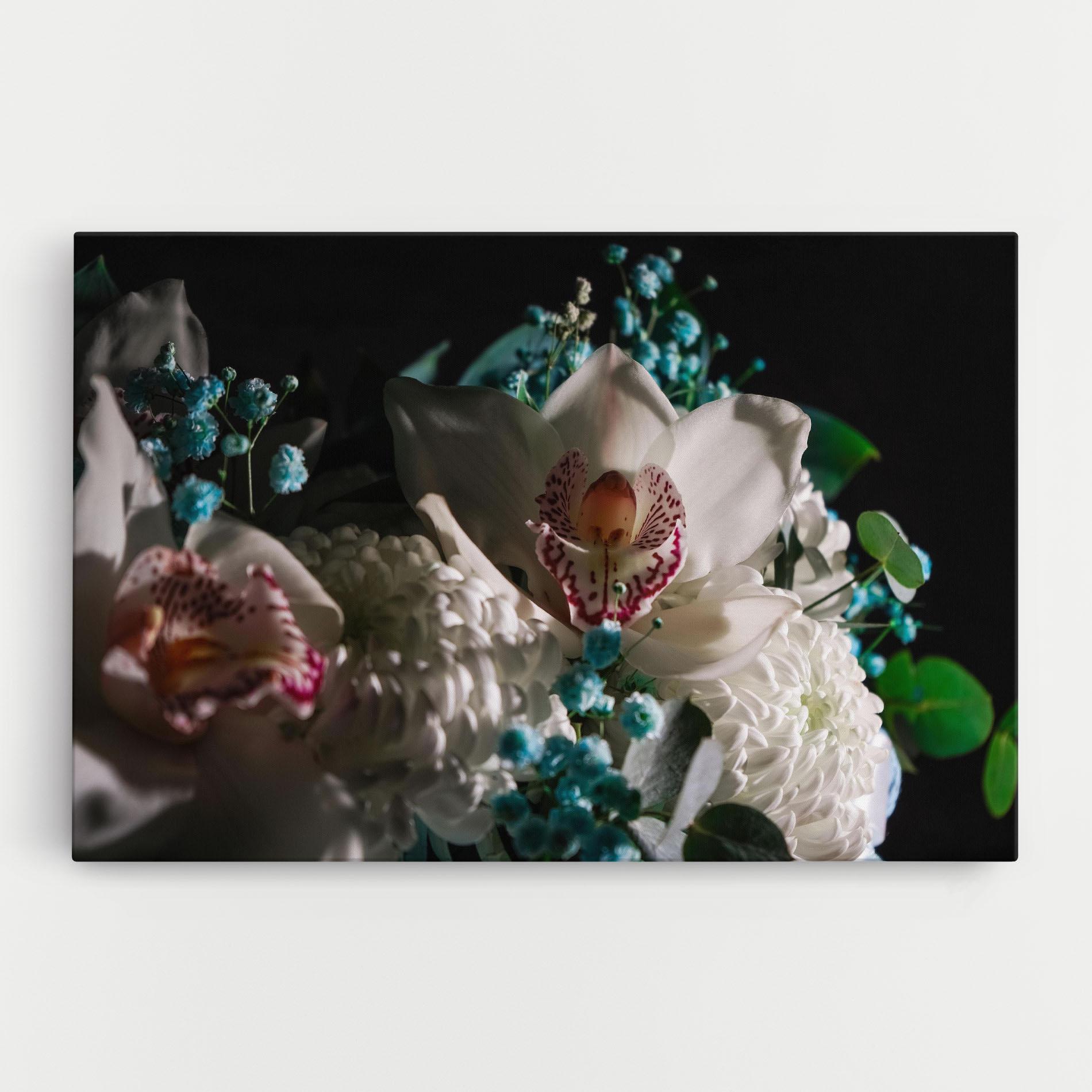 Leinwandbild Orchids mockup 0
