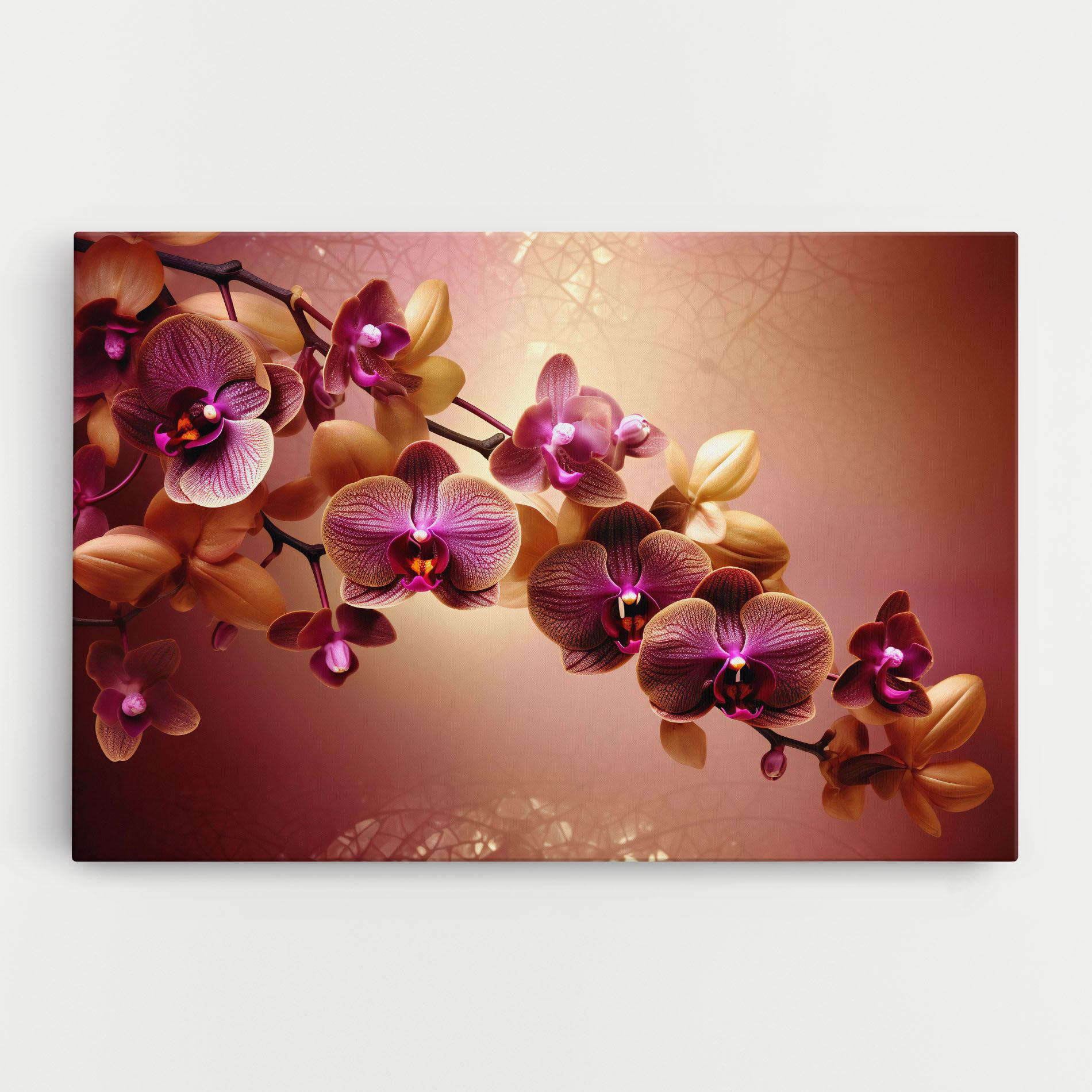 Leinwandbild Purple Cream Orchid mockup 0