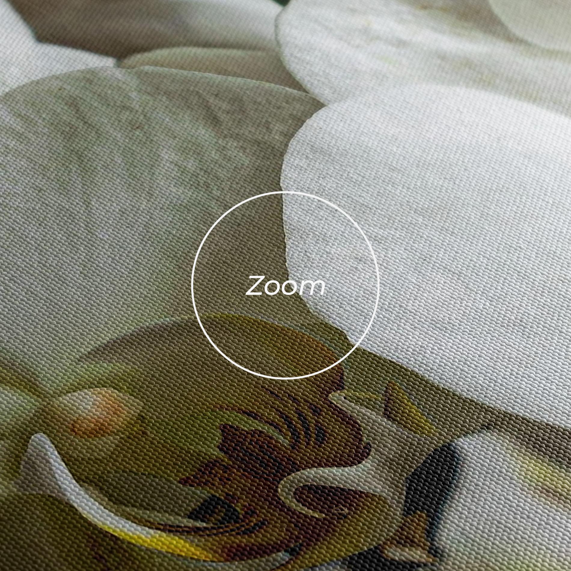 Leinwandbild Beautiful White Orchids mockup 3