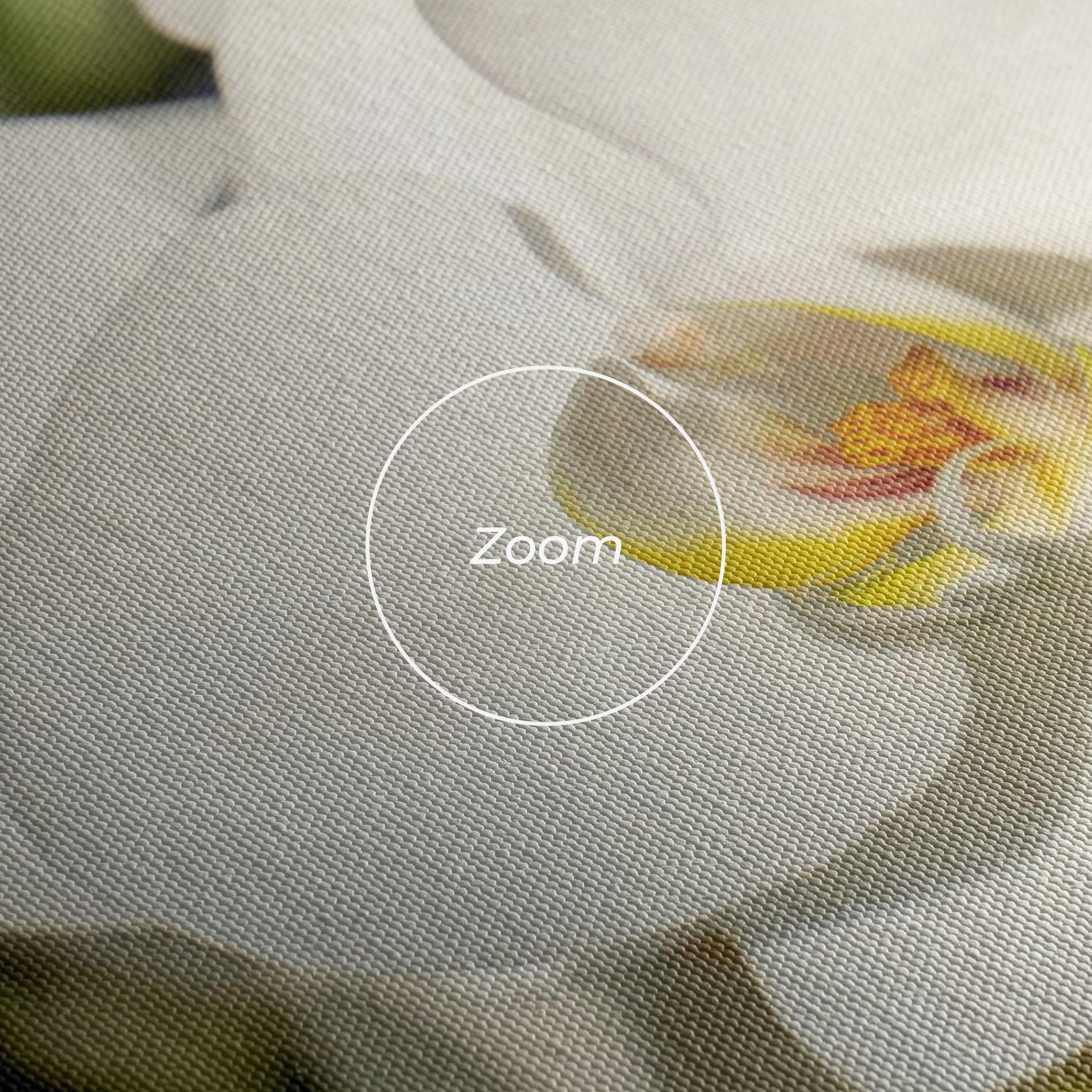 Leinwandbild Big Orchids In Nature mockup 3