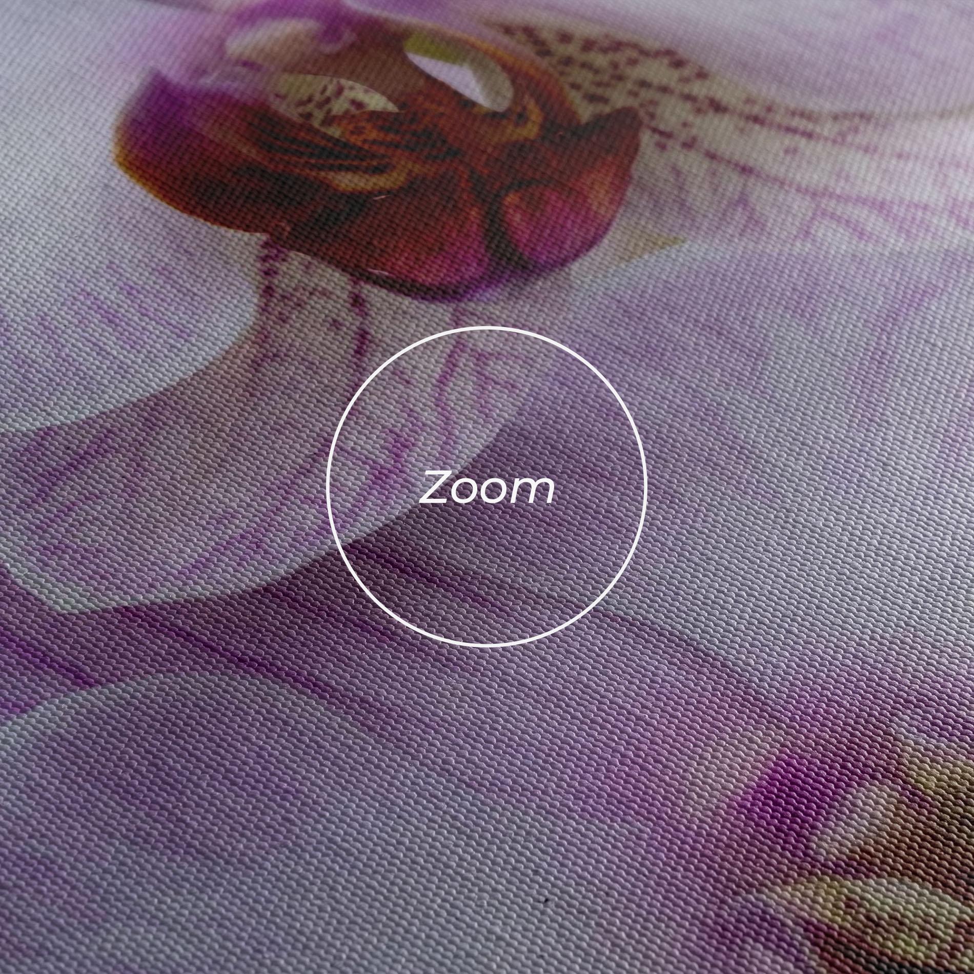 Leinwandbild Garden Light Purple Orchid mockup 3