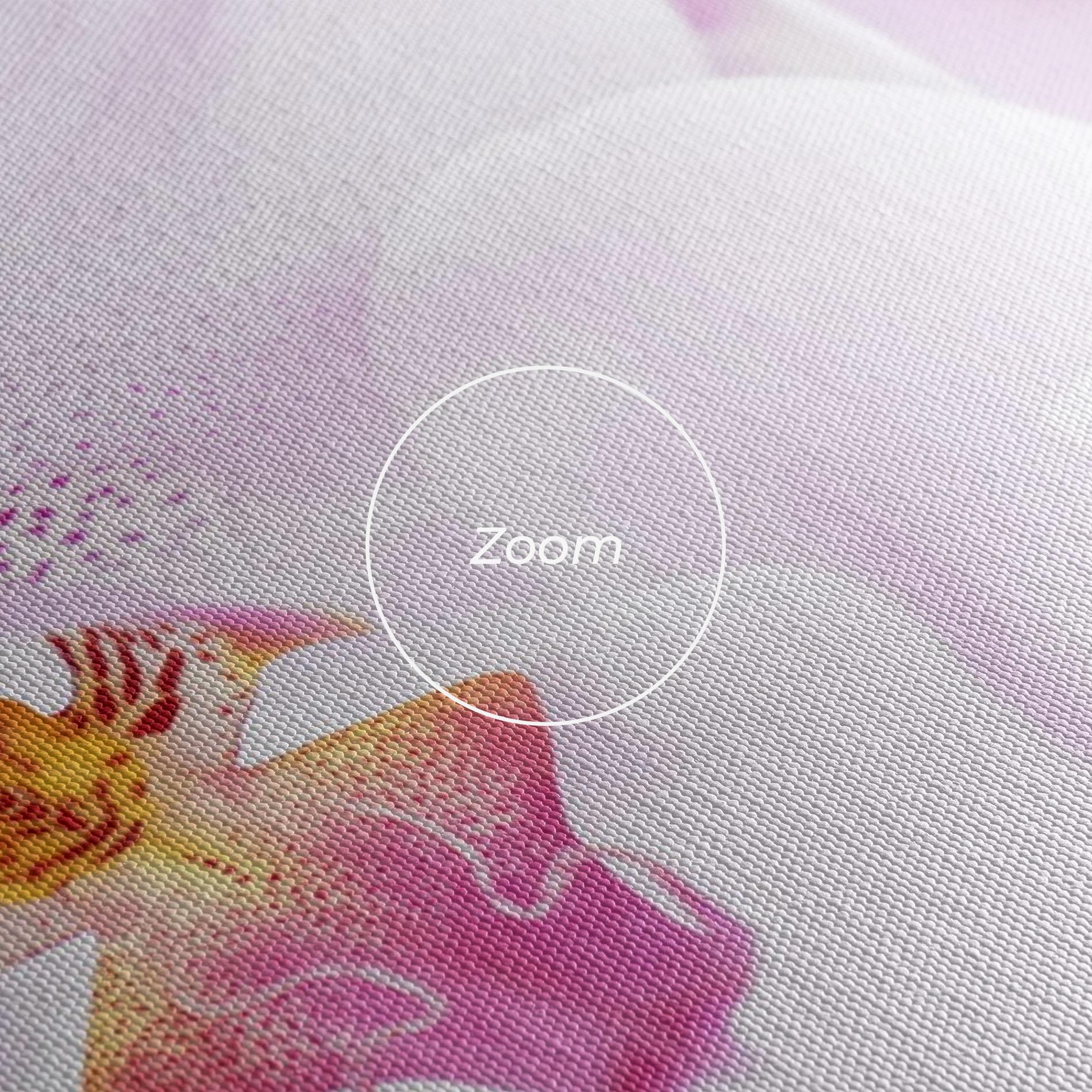 Leinwandbild Light Purple Orchid mockup 3
