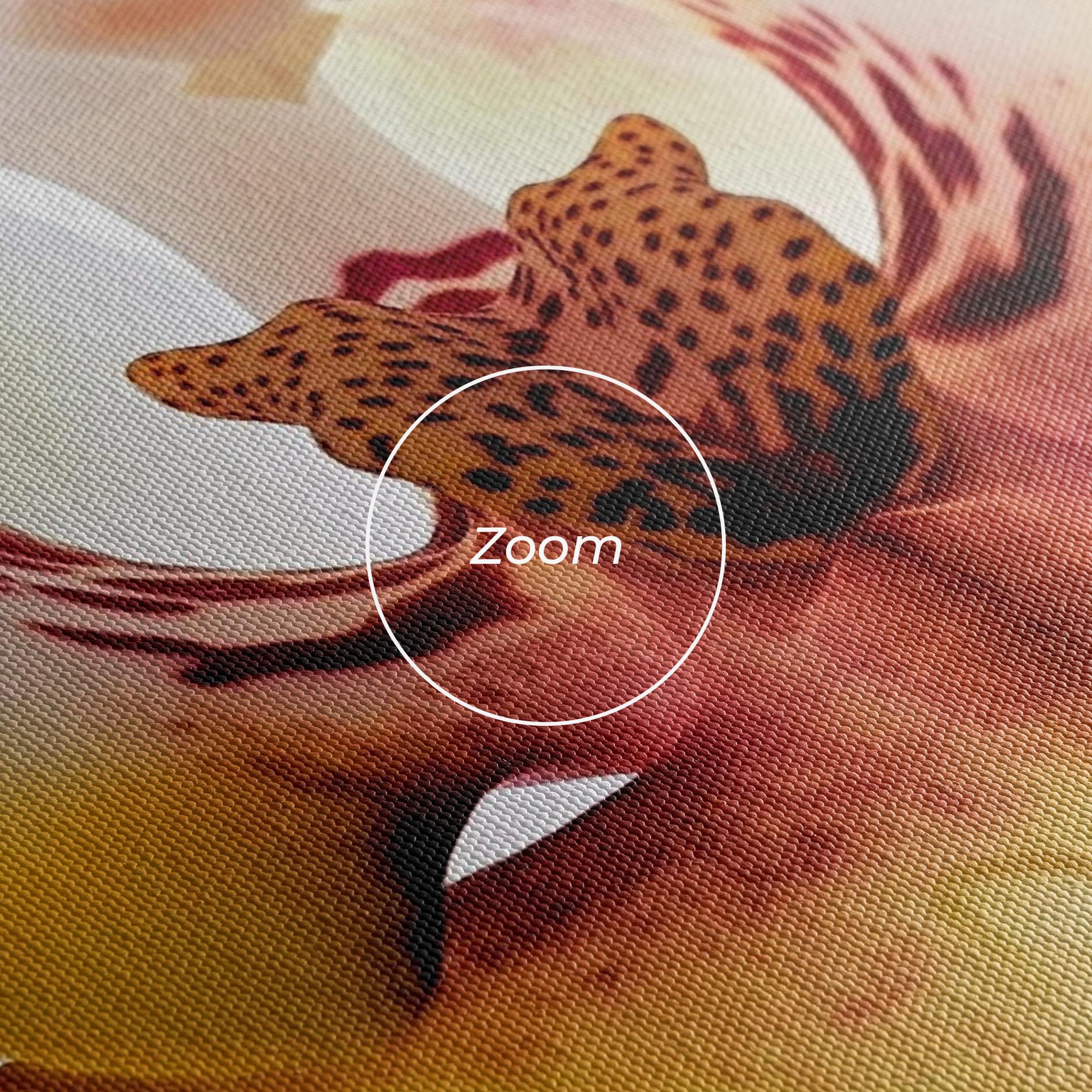 Leinwandbild Orchid Close Up mockup 3