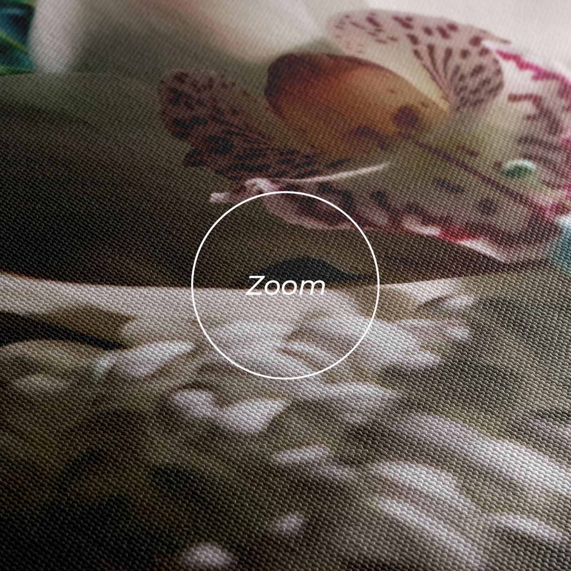 Leinwandbild Orchids mockup 3