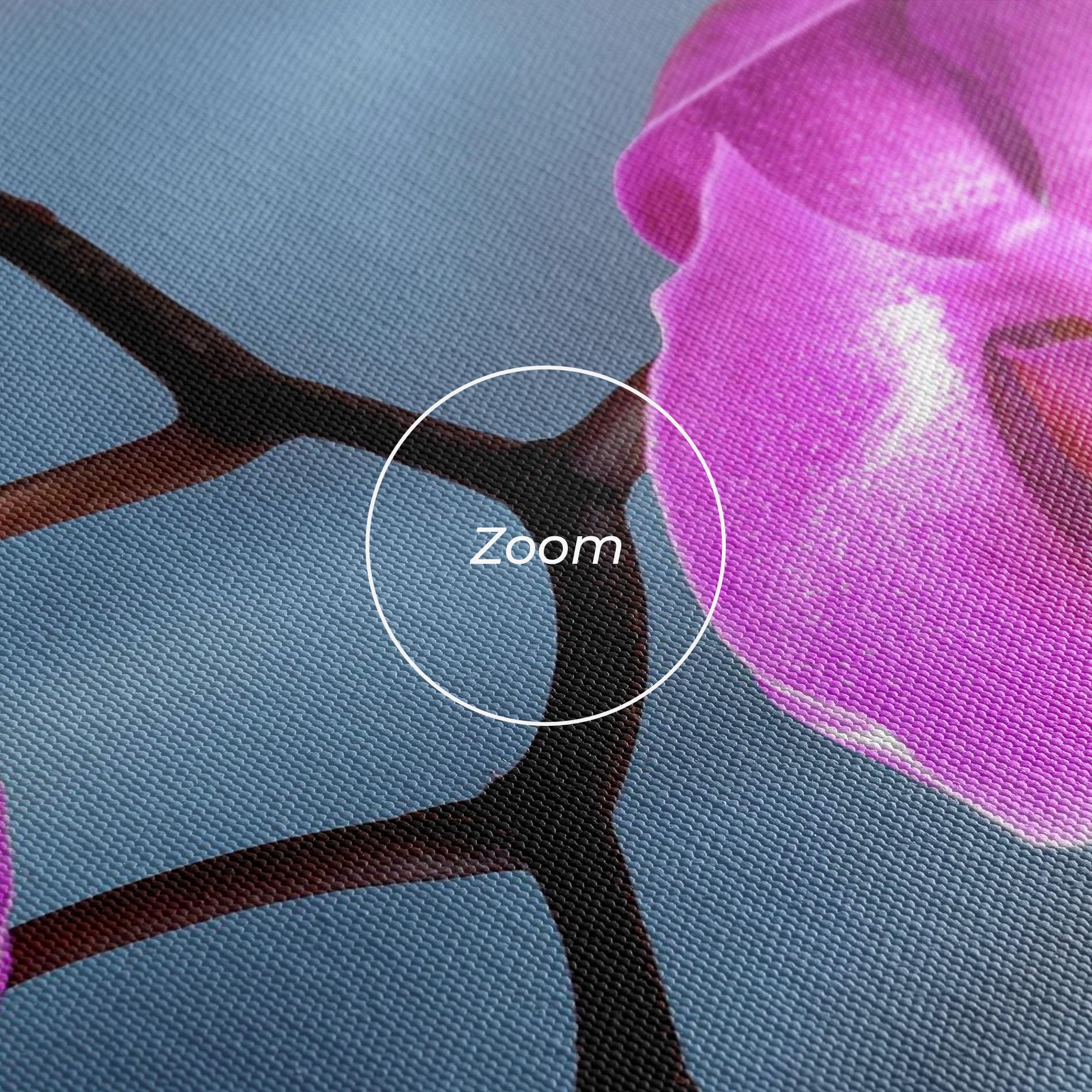 Leinwandbild Sky Purple Orchid mockup 3