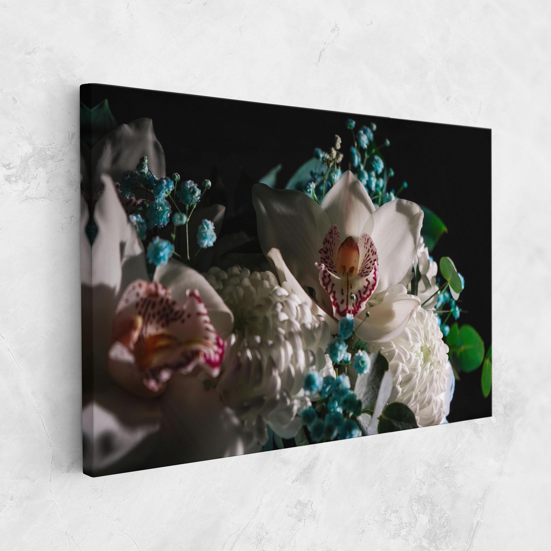 Leinwandbild Orchids mockup 1