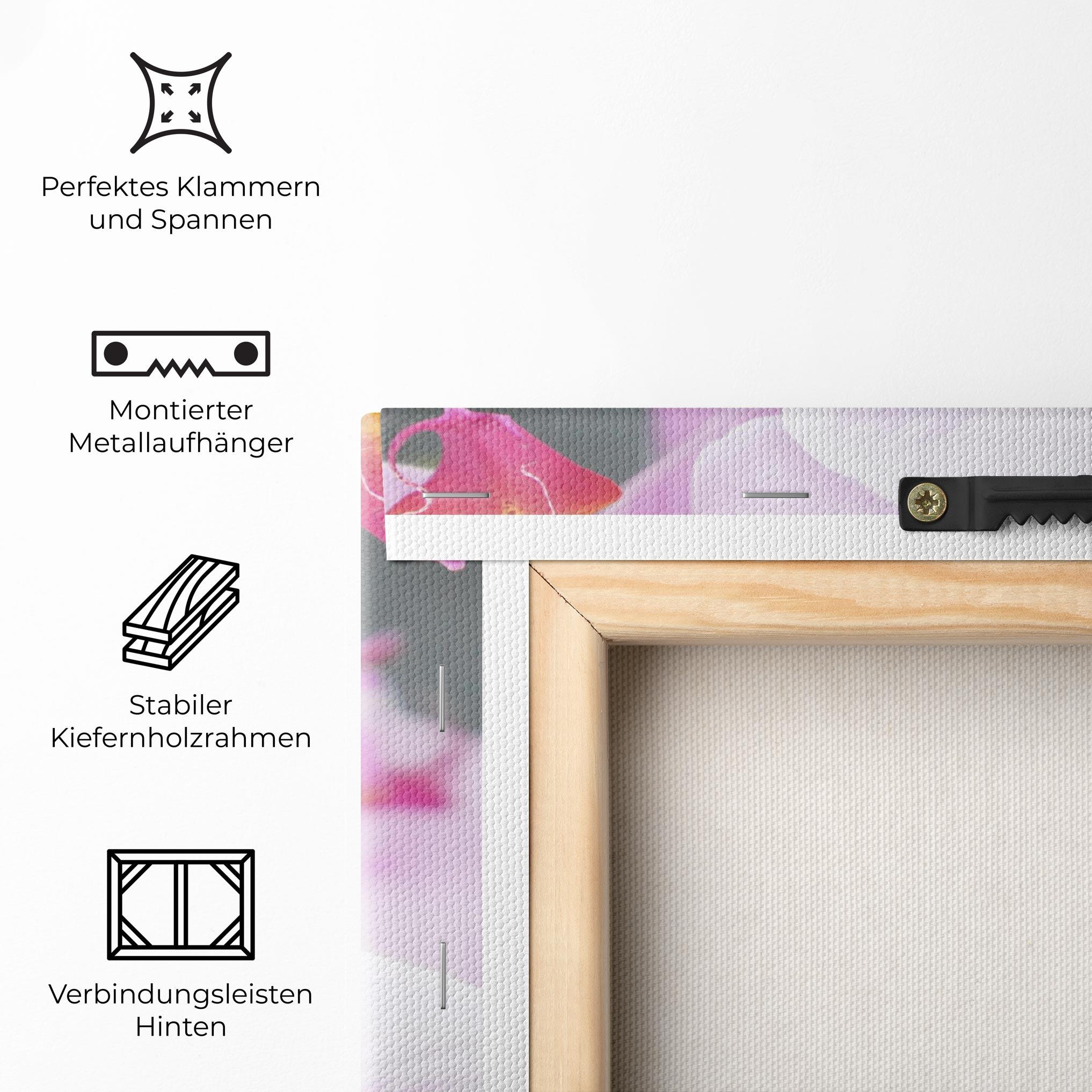 Leinwandbild Light Purple Orchid mockup 5