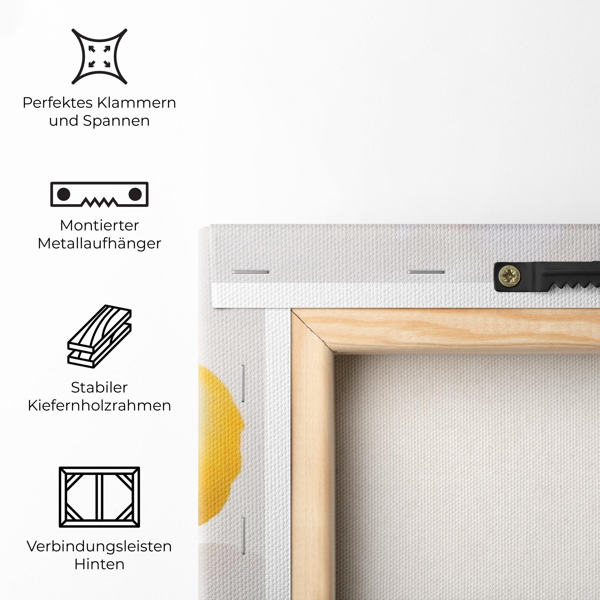 Leinwandbild Orchid Close Up mockup 5