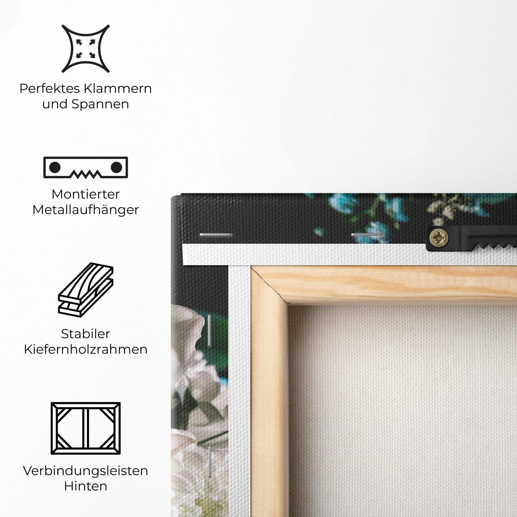 Leinwandbild Orchids mockup 5