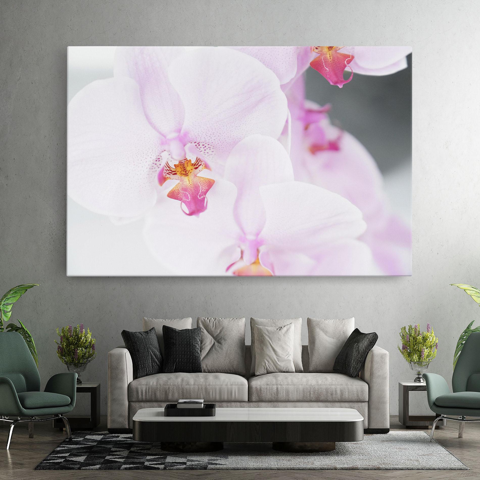 Leinwandbild Light Purple Orchid mockup 7