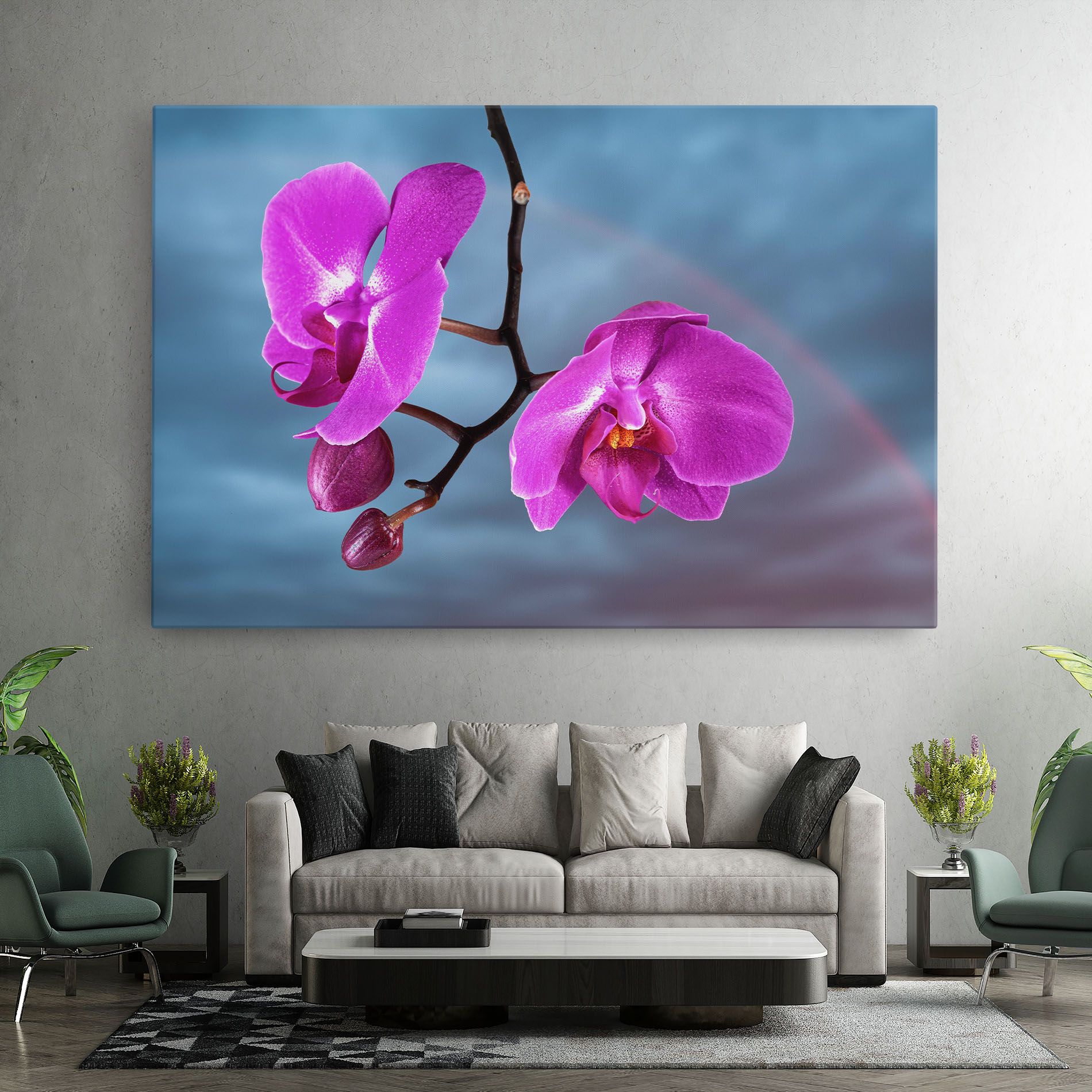 Sky Purple Orchid mockup 7