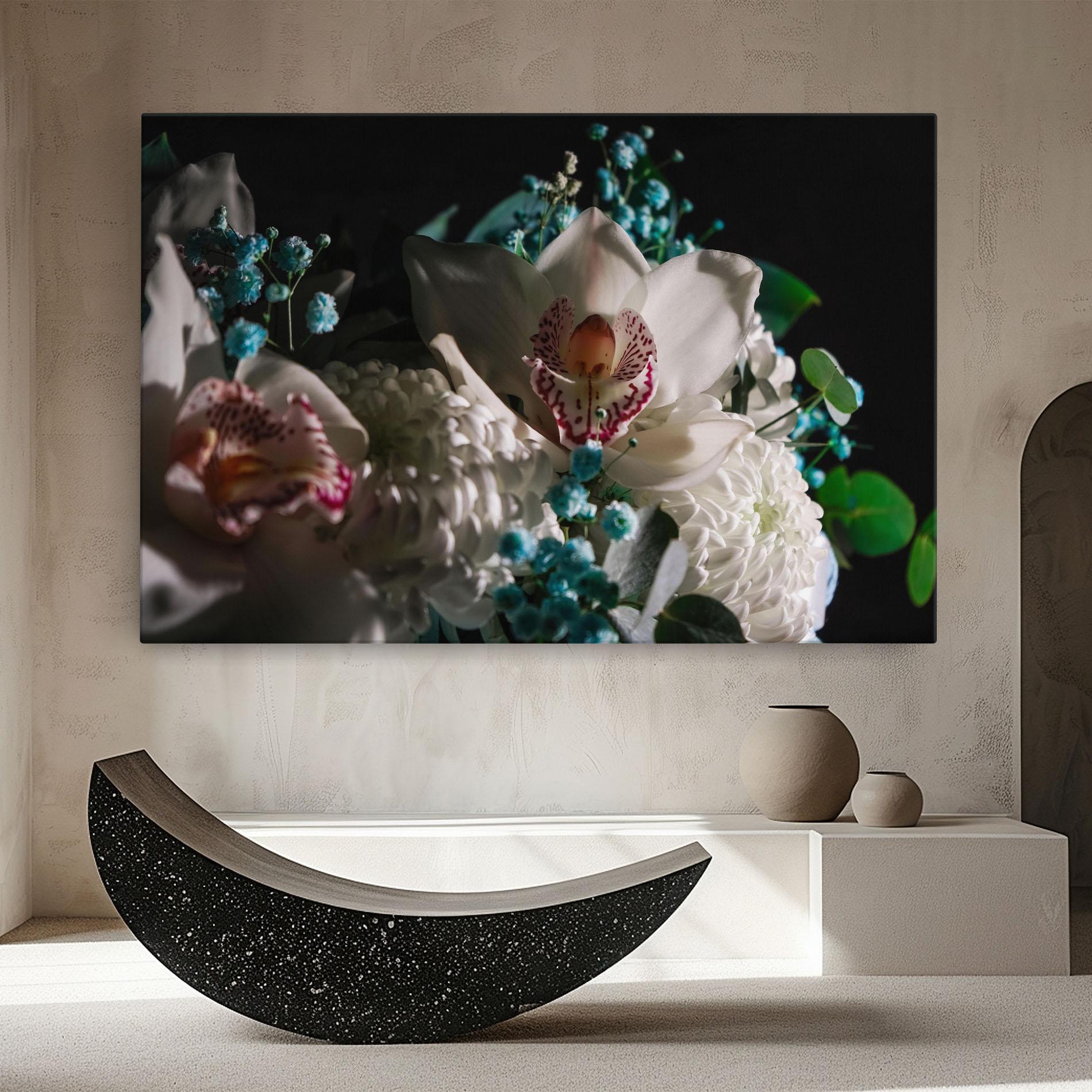 Leinwandbild Orchids mockup 8